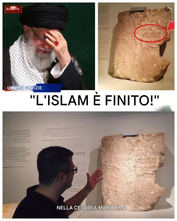 Cover Image for 🚨 Questa ANTICA PIETRA ROMANA ha SCHIACCIATO la rivendicazione dell’Islam su Gesù! E se una singola pietra dimenticata potesse zittire secoli di dubbi? In questa notizia sconvolgente, ci addentriamo nelle rovine di Cesarea Marittima per scoprire una delle più potenti scoperte archeologiche mai collegate al Nuovo Testamento. Nascosta per quasi 2.000 anni, la Pietra di Pilato fornisce prove fisiche e storiche che confermano l’esistenza del governatore romano che condannò Gesù alla crocifissione. Questa scoperta colma il divario tra le Scritture e la storia, dimostrando che i racconti evangelici sono radicati in luoghi reali, persone reali ed eventi reali.👇👇