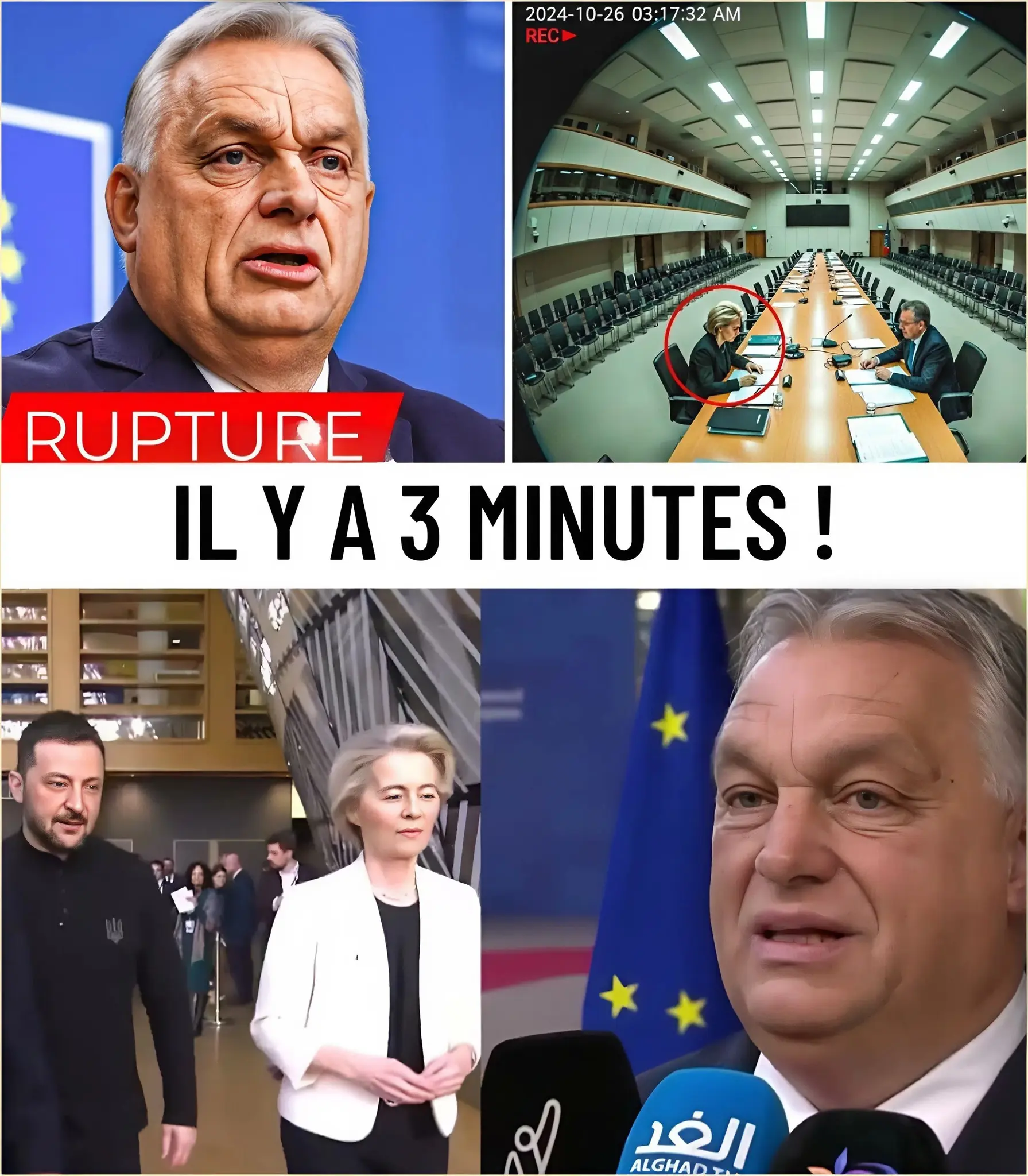 Cover Image for 🚨 URSULA VON DER LEYEN : L’HEURE DES COMPTES A SONNÉ ? 🚨 L’image est saisissante : Orbán brandissant un dossier devant les caméras, jurant qu’il contient de quoi ébranler les fondations de l’UE. 🏛️⚡ Alors que la justice européenne pointe déjà du doigt l’opacité des contrats vaccins et que la colère gronde sur la gestion de Gaza, ce “coup de théâtre” arrive au pire moment pour Bruxelles. Hypocrisie, mensonges d’État ou simple vengeance politique ? Une chose est sûre : le trône de “la Reine de l’Europe” vacille dangereusement. 👑🚫