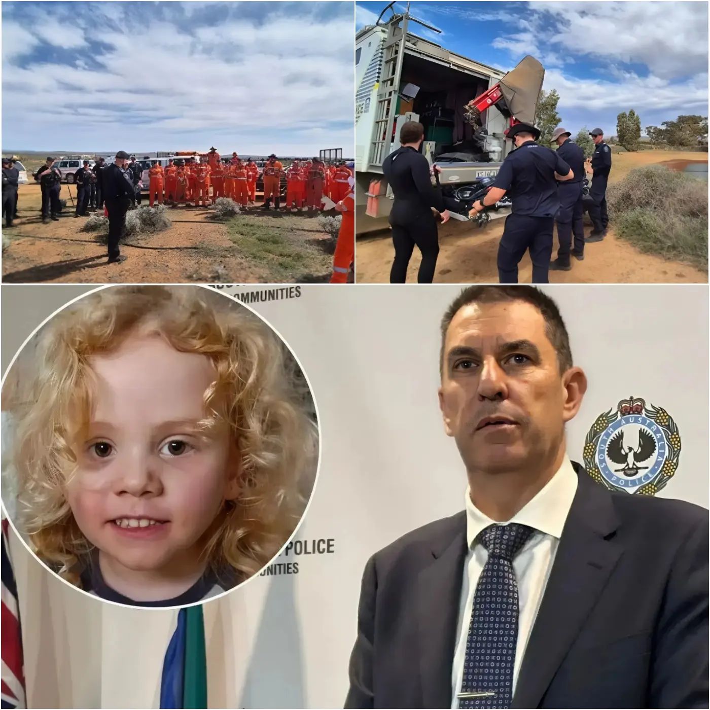 Cover Image for ” SAD NEWS ” 3 MINUTES AGO: The chilling secret surrounding Gus Lamont has finally been uncovered after police demolished the freshly poured concrete floor of the outdoor toilet. Following days of baffling disappearance, traces of the missing boy were discovered in the most unthinkable location. Police brought in K9 units to guide the search team straight to a water tank, where a DEVASTATING find left even veteran officers speechless and shaken. A “blood-stained piece of evidence” inside the tank dramatically shifted the entire direction of the investigation. The killer made one fatal mistake. Read the terrifying truth below 👇👇