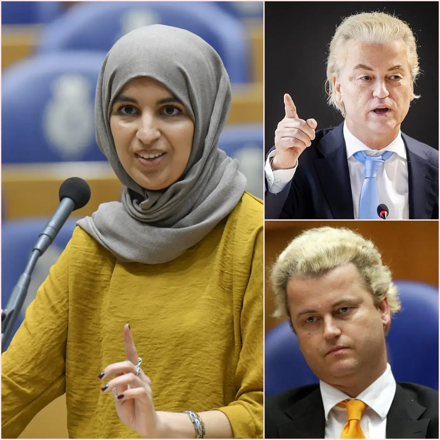 Cover Image for “Zeg nog één beledigend woord!” – Bouchallikht ontploft tegen Wilders, Nederlandse Senaat 30 adembenemende seconden stil Tijdens een gespannen debat verhief Bouchallikht onverwacht zijn stem, zijn ijzige blik gericht op Wilders, waardoor de hele zaal stilviel. Maar Wilders gaf geen krimp – hij liep naar de microfoon en gaf kalm een ​​antwoord dat de sfeer bevroor. Binnen een halve minuut was de situatie omgedraaid. Aan de ene kant een uitbarsting van woede; aan de andere kant een kalme, berekende beheersing. De nationale televisie legde het hele moment vast, een “machtsstrijd” die de Nederlandse politiek op zijn grondvesten deed schudden. 👉 Volledige tekst hier…