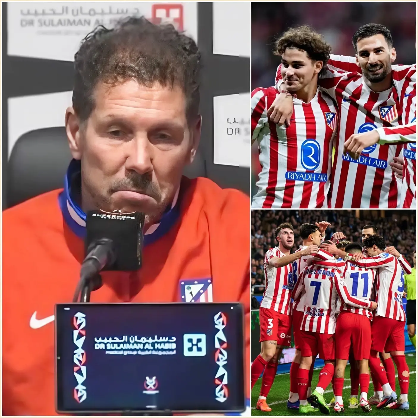Cover Image for ÚLTIMA HORA: El vestuario del Atlético de Madrid estalla cuando 2 jugadores son suspendidos de inmediato tras desafiar públicamente a Diego Simeone — El entrenador lanza una escalofriante advertencia.La tensión estalló en el vestuario del Atlético de Madrid esta semana cuando varios jugadores supuestamente expresaron abiertamente su desobediencia y descontento con el entrenador principal, Diego Simeone. Fuentes aseguran que Simeone actuó de inmediato, suspendiendo a 2 jugadores en el acto para dar un ejemplo al resto del equipo…