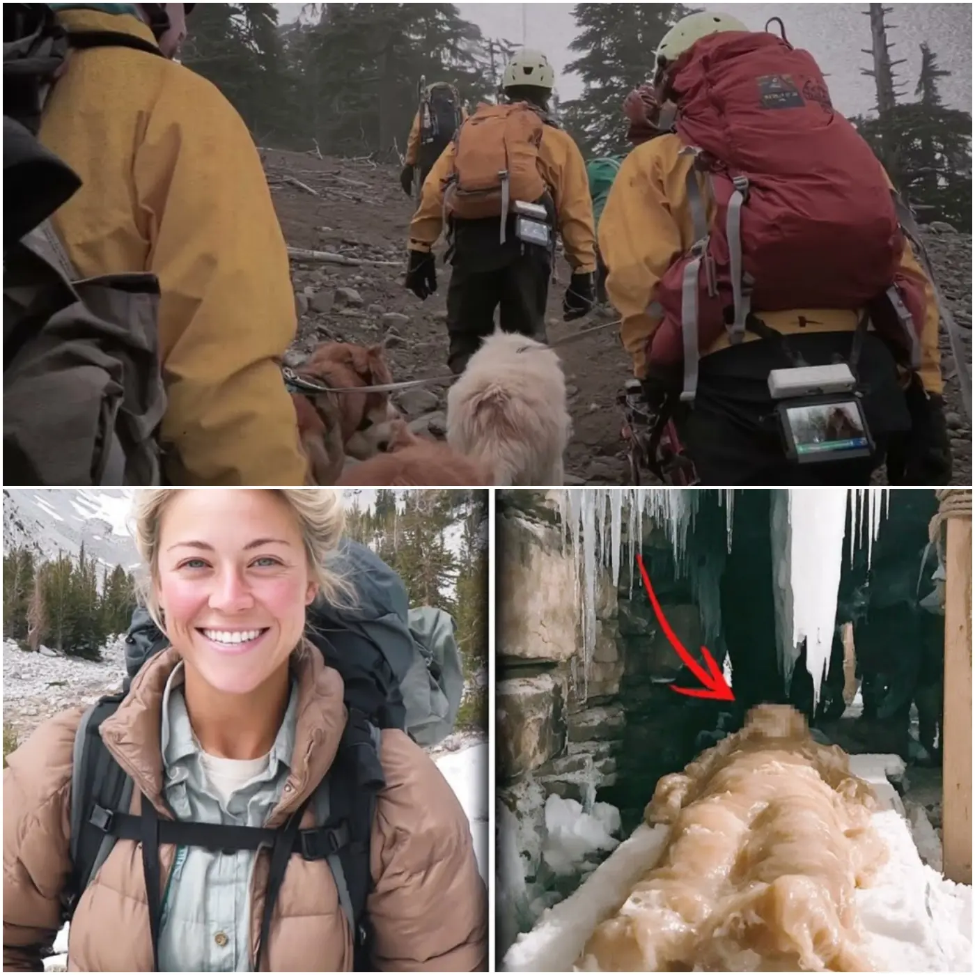 Cover Image for امرأة مفقودة في مونتانا — بعد 10 سنوات، عُثر عليها في مذبح حجري، وجسمها مغطى بشمع النحل…