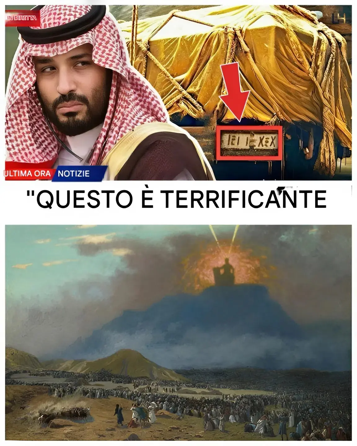Cover Image for L’Arabia Saudita ha provato a NASCONDERE QUESTO! Le iscrizioni ebraiche rivelano la VERITÀ sul Monte Sinai! 🔥⛰️📜