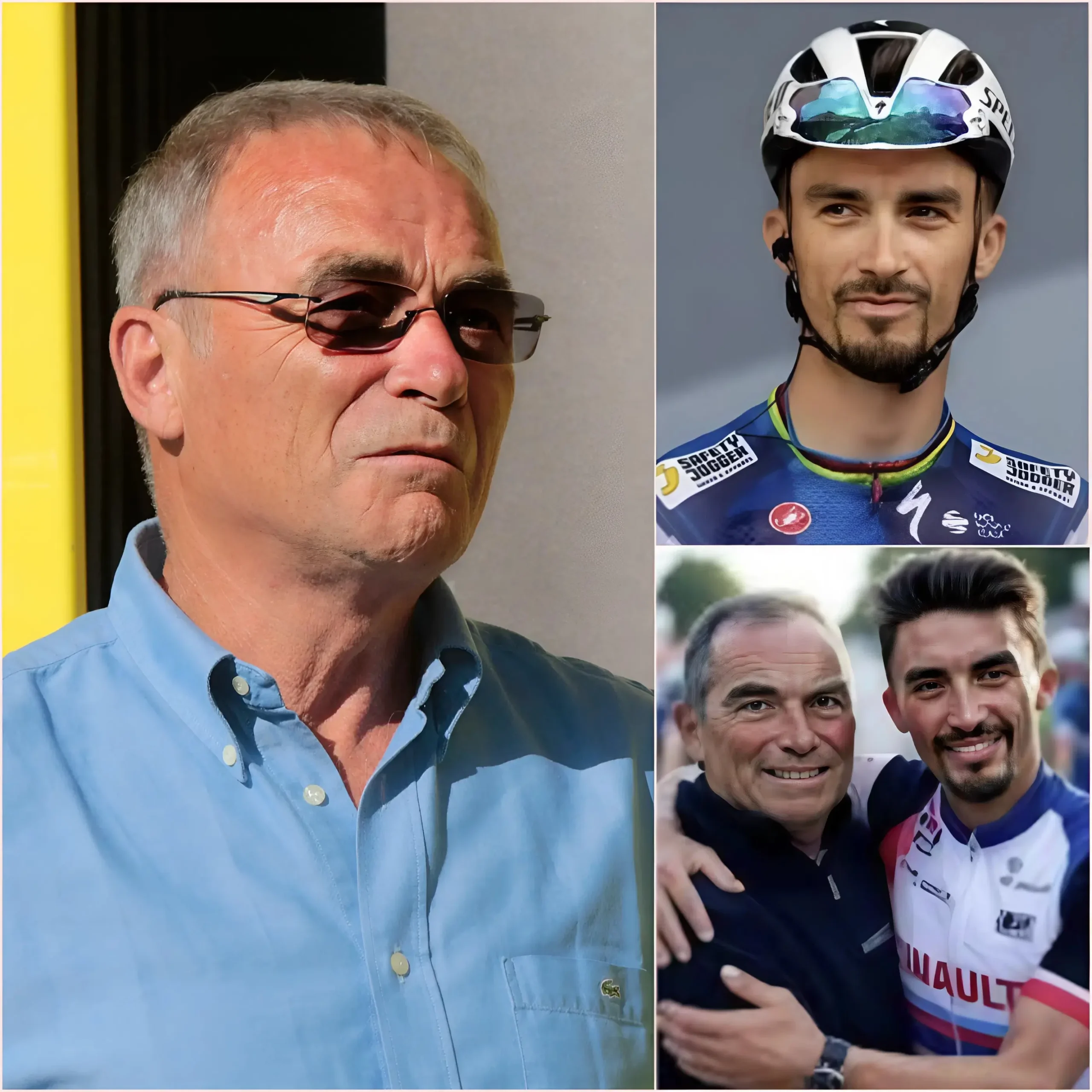 Cover Image for “HE IS NOT A SHOW-OFF, HE IS A WARRIOR FIGHTING WITH ALL HIS MIGHT!” – Bernard Hinault cried out in helplessness amidst the boycott of Julian Alaphilippe. In the midst of the storm of criticism, Alaphilippe unexpectedly appeared with red eyes and announced his withdrawal from all major tournaments. However, the horrifying truth about a “slave contract” behind the plot to bring him down has just been revealed, causing a social media uproar demanding justice! 🚨🔥
