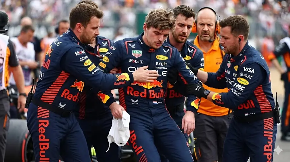 Cover Image for 🚨The entire Formula 1 world was shocked when Max Verstappen suddenly collapsed and convulsed in the cockpit of his RB22 during the 2026 test in Melbourne. His blank stare just before he lost consciousness left the pit lane in complete silence. As medical staff attempted to revive him, a “dark secret” about Max’s true condition unexpectedly leaked from within Red Bull, fueling suspicions of a plot to sabotage the new regulations. Max’s family has just published a heartbreaking 12-word message that has moved millions of fans to tears… Read the chilling truth about this “incident” in the comments below!👇