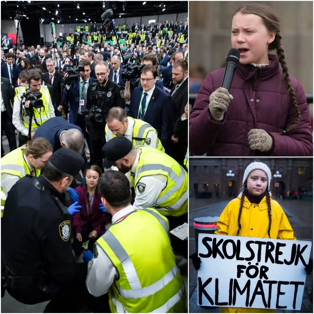 Cover Image for 🚨Vor zehn Minuten: Panik brach in der mit Staats- und Regierungschefs sowie Aktivisten gefüllten COP30-Halle aus, als die junge schwedische Klimaaktivistin Greta Thunberg während einer leidenschaftlichen Rede auf der Bühne plötzlich zusammenbrach. Sicherheitskräfte, Freiwillige und Sanitäter eilten ihr sofort zu Hilfe, während Delegierte und Publikum fassungslos und schockiert zusahen. Nun gibt es ein bewegendes Update zu Gretas schwerem Gesundheitszustand…