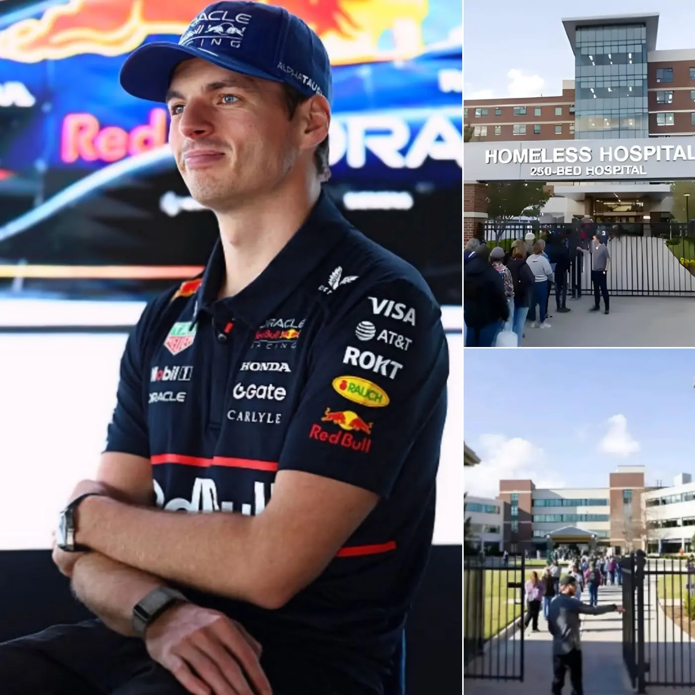 Cover Image for GOOD NEWS🚨 At 5 a.m., in the biting cold, Max Verstappen personally opened the hospital doors – NO cameras, NO ribbon-cutting, NO applause… 250 beds, FREE FOREVER, dedicated to the homeless and vulnerable families – something unprecedented in Australia. This once-forgotten place was now “reborn” by the racing legend. “The trophies are just metal… This is the legacy I want to leave in history,” he whispered, leaving millions speechless. Hashtags exploded on social media, and tears flowed everywhere👇