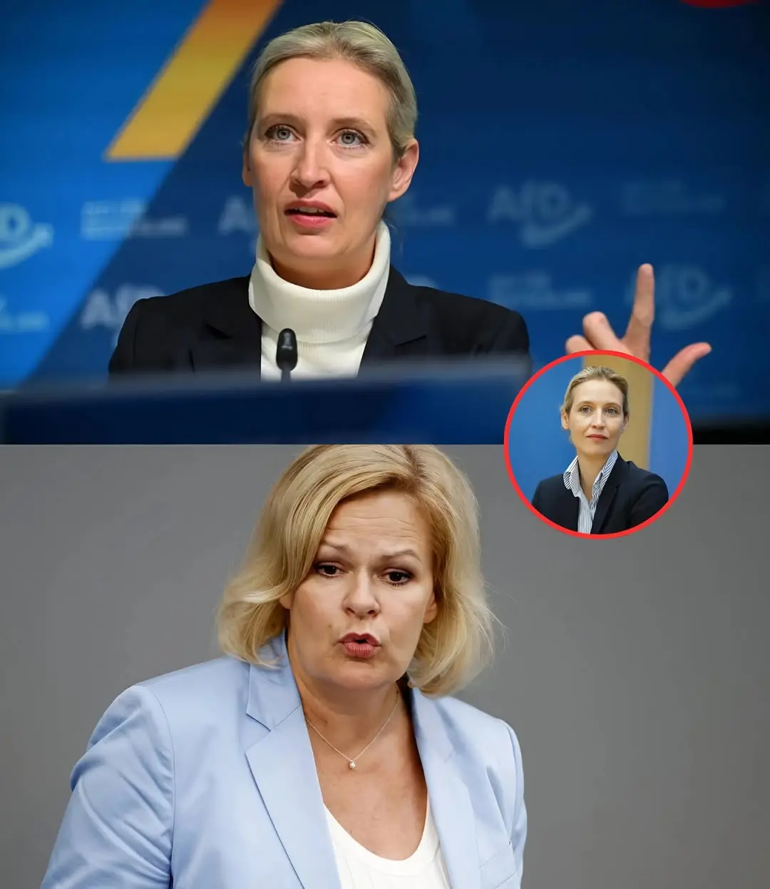 Cover Image for BOMBE GEPLATZT: ALICE WEIDEL LÄSST DEN HAMMER FALLEN – 154 STRAFTATEN DROHEN NANCY FAESER!