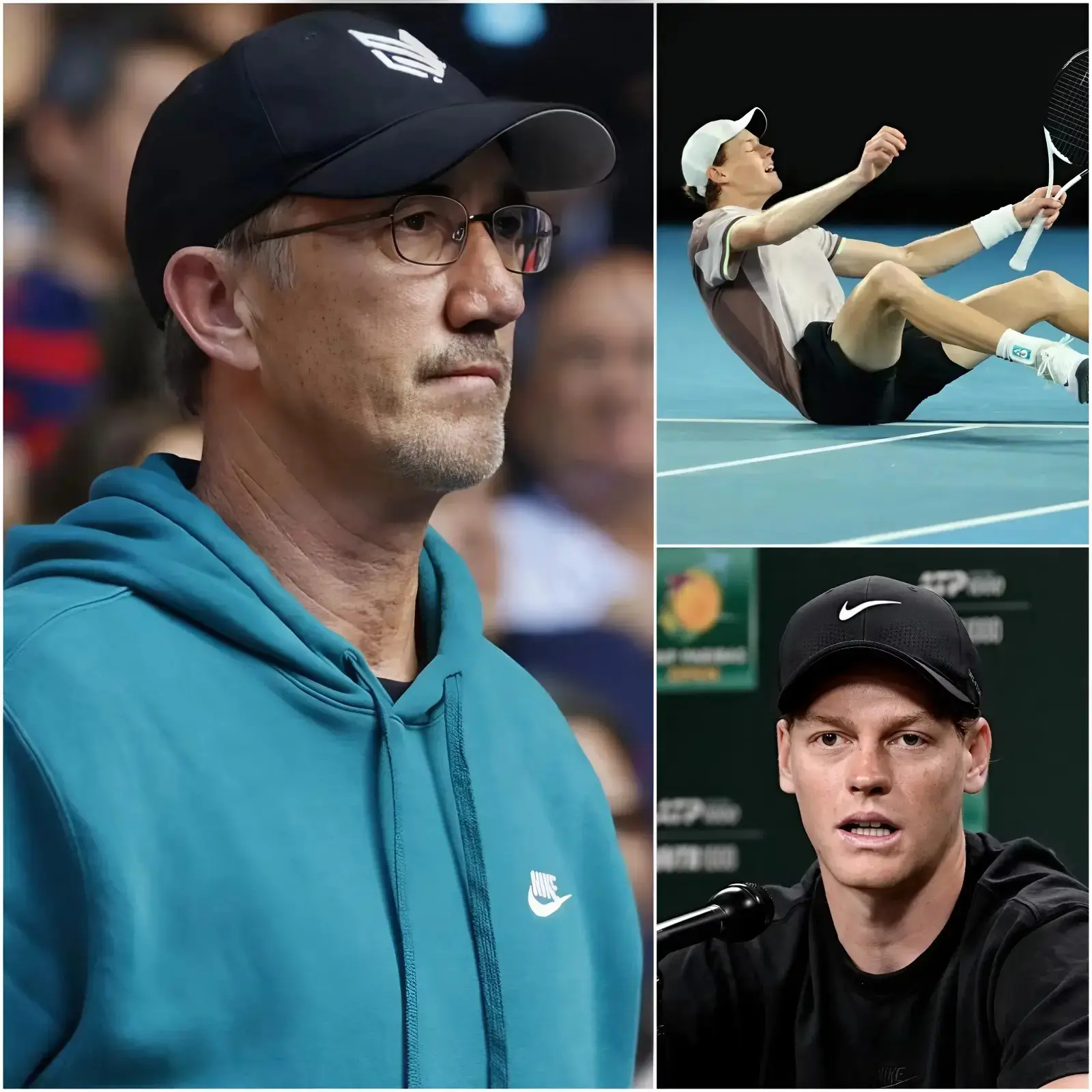 Cover Image for 🚨CINQUE MINUTI FA: Jannik Sinner ha annunciato all’improvviso il suo ritiro dal torneo di Indian Wells del 2026, mandando in shock il mondo del tennis. La notizia si è diffusa in pochi minuti, lasciando un’ondata di domande e accrescendo l’ansia tra i fan di tutto il mondo. Mentre l’atmosfera si faceva tesa e le speculazioni esplodevano sui social media, l’allenatore Darren Cahill finalmente parlò, rivelando la verità che nessuno voleva sentire… 👇