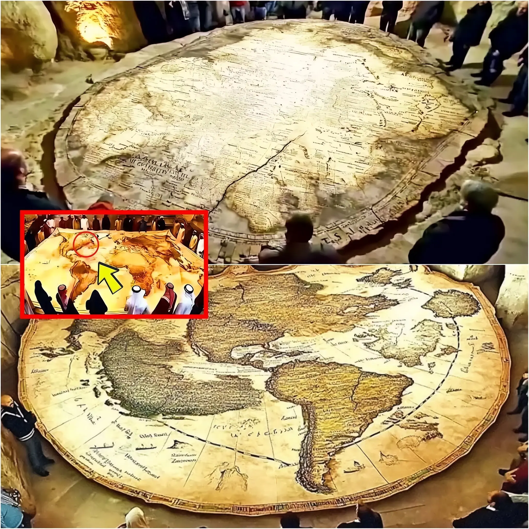 Cover Image for 😱 ¡INCREDIBILE! Una mappa dell’AMERICA di 5.000 anni scoperta in Egitto rivela un segreto terrificante!👇👇