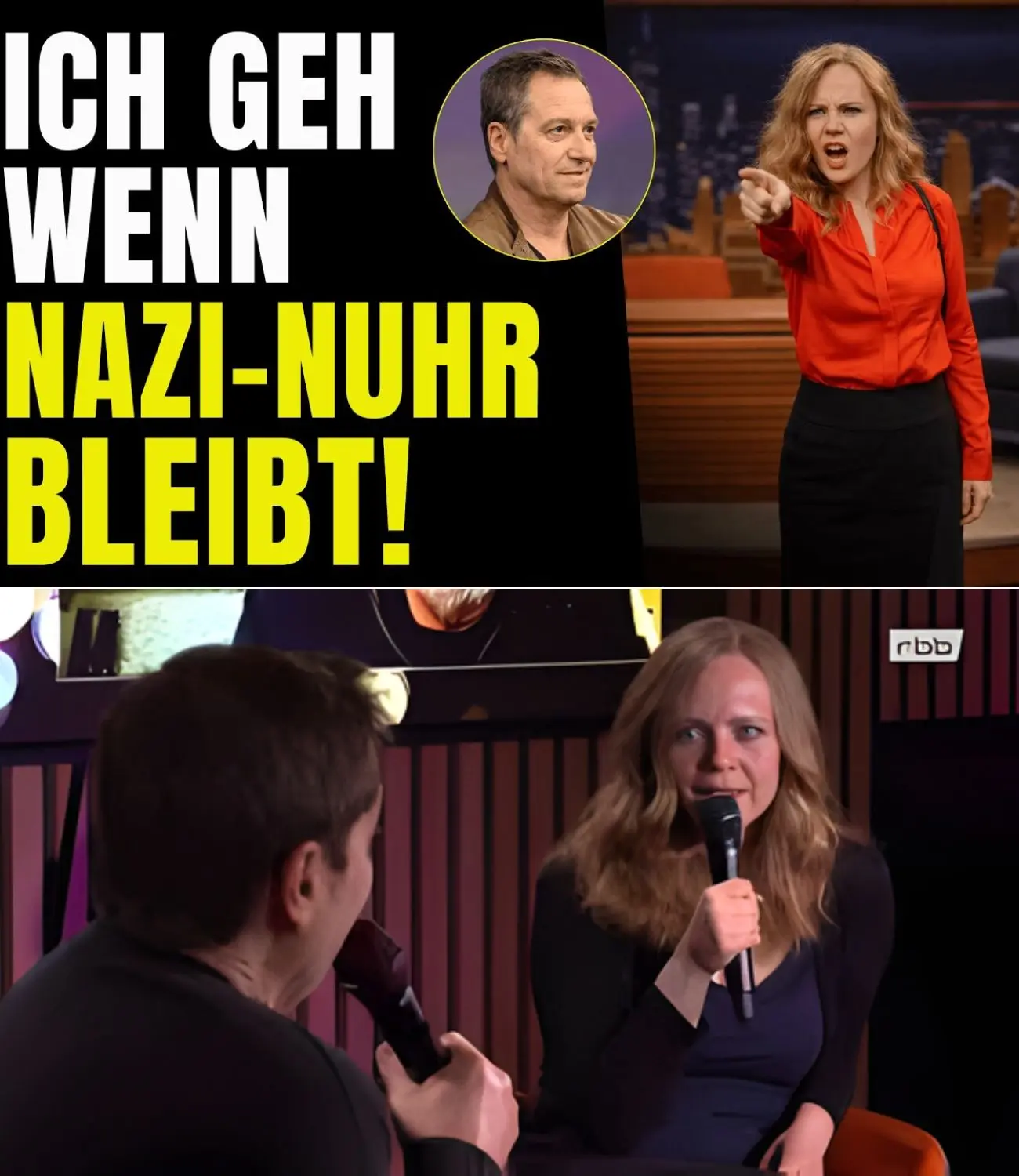 Cover Image for (VIDEO) Skandal im Fernsehen! Völlig außer sich verließ Frau Bosetti wütend die Sendung – ihre schockierende Aussage löste Empörung aus: „Dieter Nuhr ist ein Faschist!“ Ein dreiminütiges Video des hitzigen Streits, des emotionalen Ausbruchs und eines Moments, der das deutsche Fernsehen erschütterte! …weiterlesen 👇