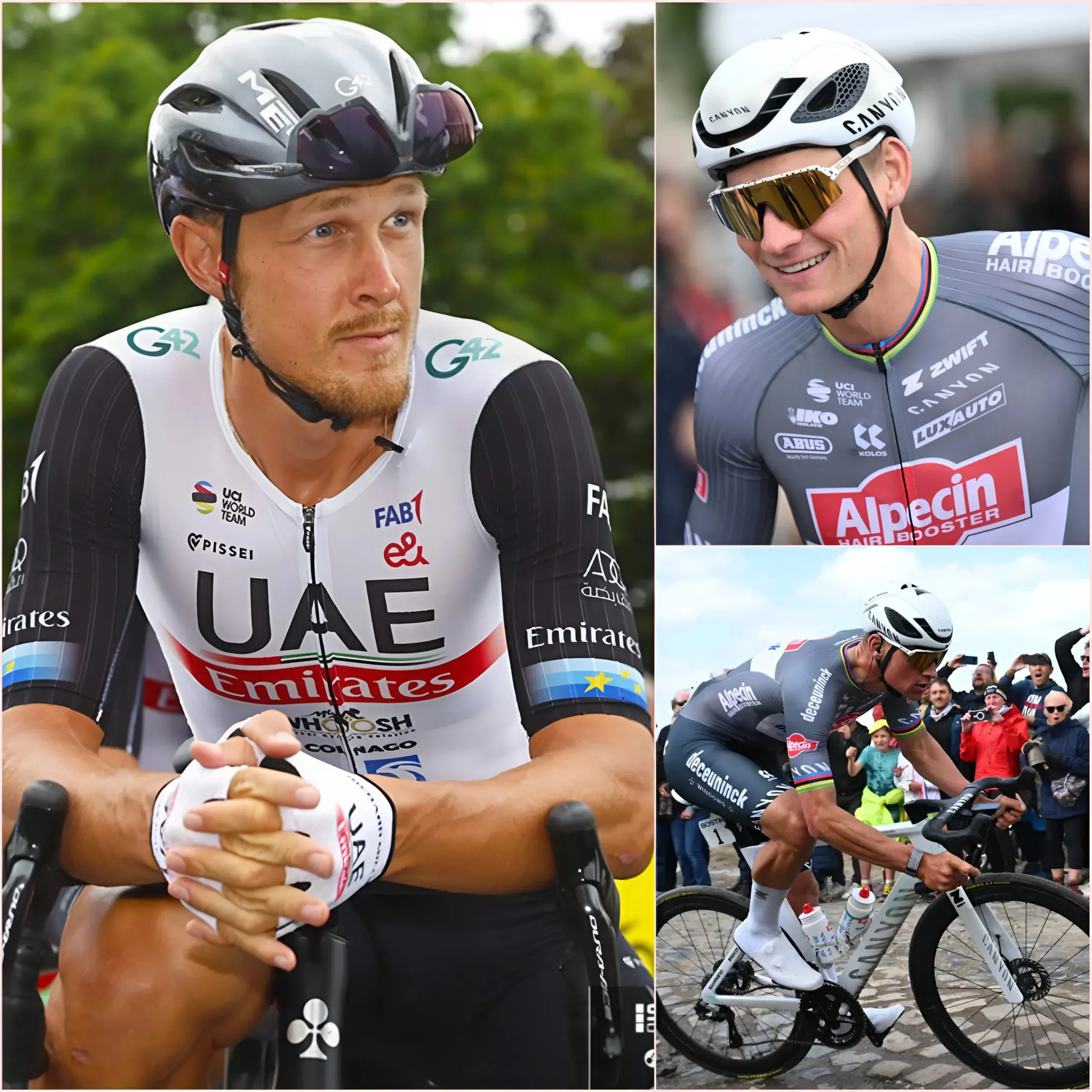 Cover Image for BREAKING NEWS: “He doesn’t race with his feet, he races with dirty technology!” – Matteo Trentin shouted in a closed-door press conference after presenting evidence of “mechanical doping” targeting Van der Poel. The UCI has sealed off the entire Alpecin-Deceuninck team car for an urgent search. The results, announced just 5 minutes ago, have caused Van der Poel’s empire to collapse in an instant… The truth lies below 👇👇.