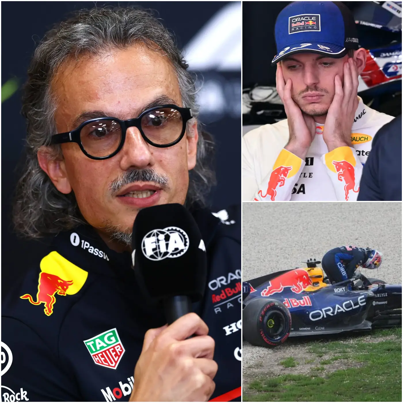 Cover Image for Laurent Mekies heeft zojuist een verklaring van 10 woorden afgelegd die rechtstreeks gericht is op Max Verstappen