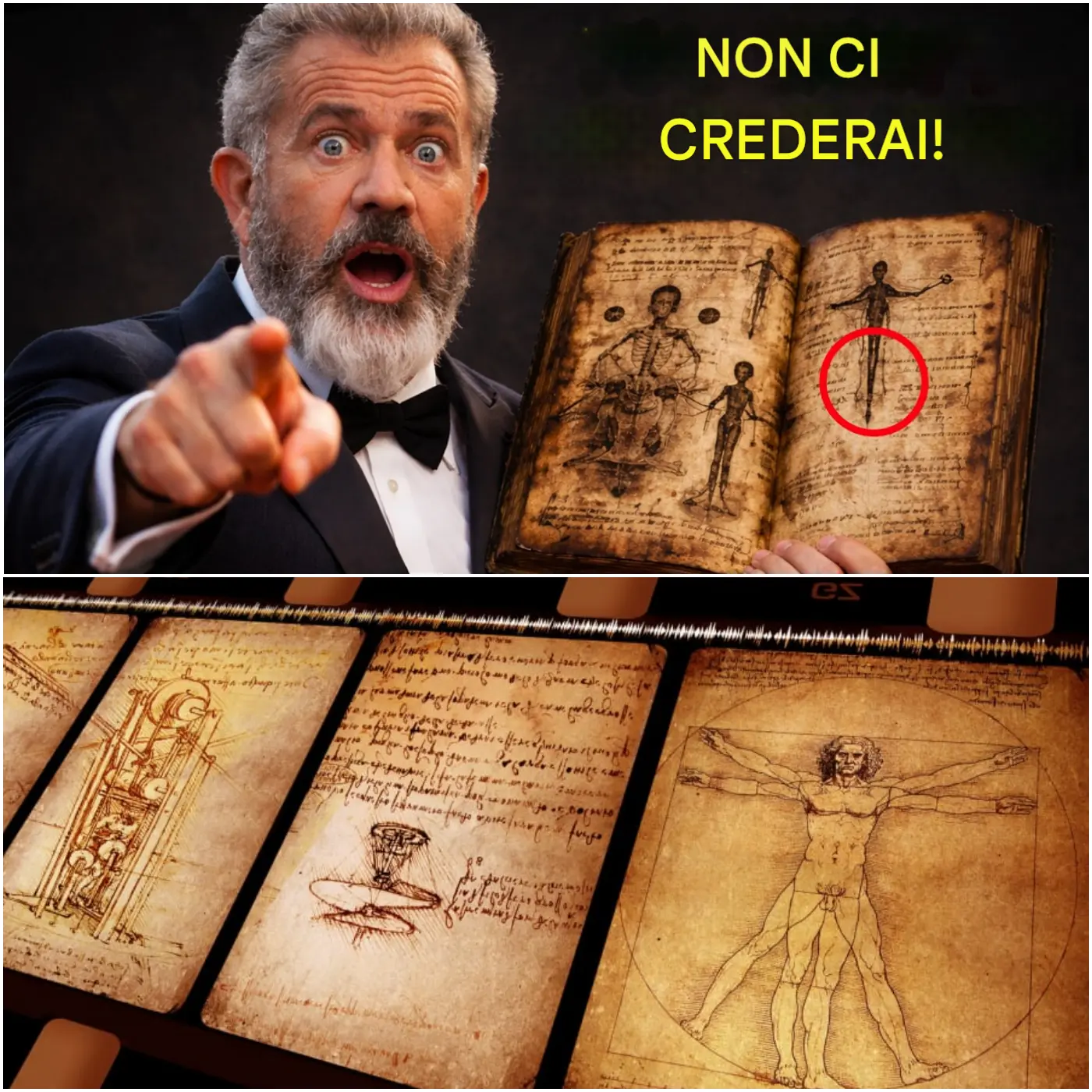 Cover Image for 🚨😱 Mel Gibson: “La Bibbia Nascosta del Vaticano Ha Appena Rivelato la Vera Profezia della Fine dei Tempi”…👇👇