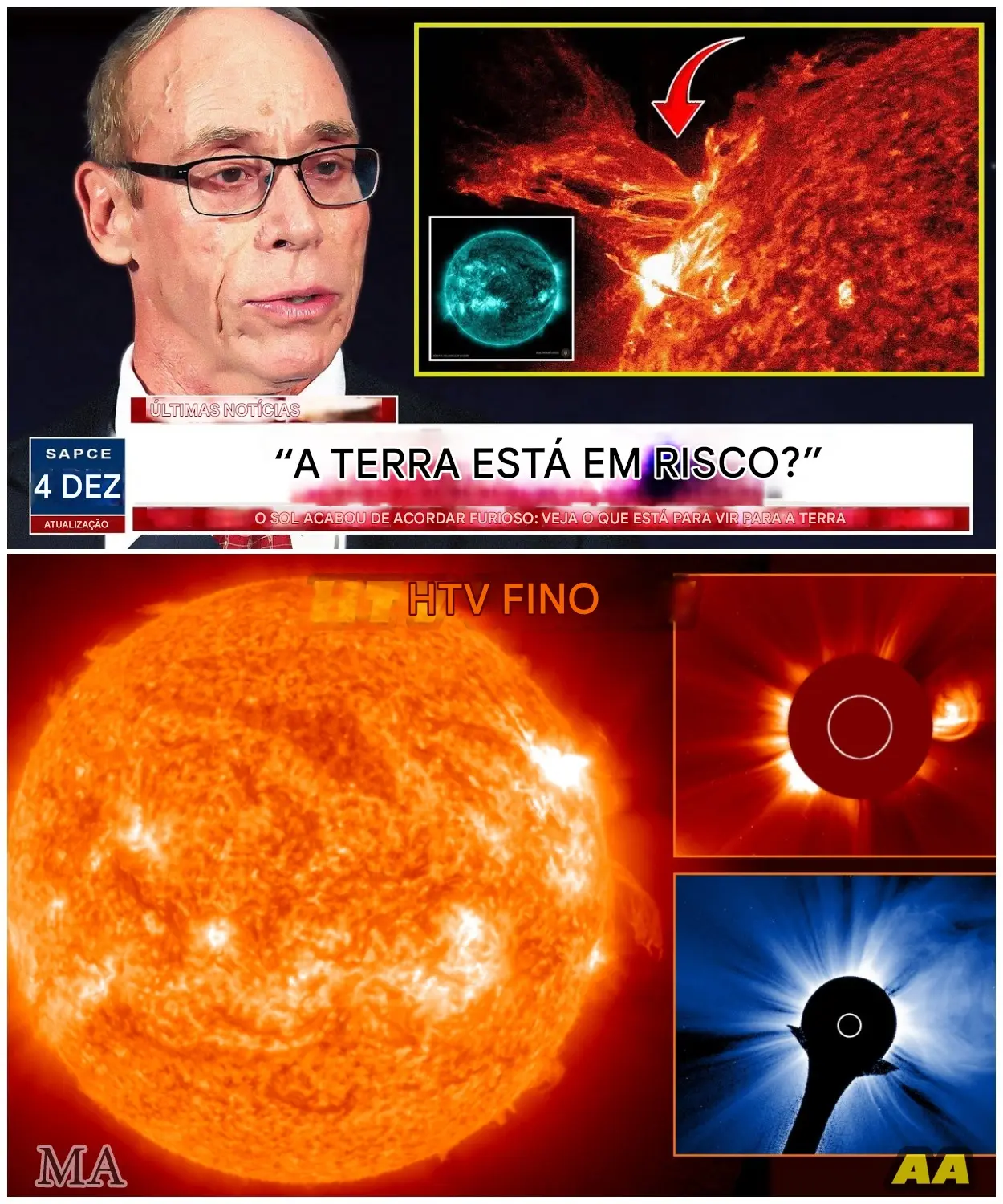 Cover Image for 🦊 ALERTA DE ONDA DE CHOQUE GLOBAL: ERUPÇÃO SOLAR LANÇA UMA “BOMBA DE PLASMA” EM DIREÇÃO À TERRA — CONTAGEM REGRESSIVA DE 48 HORAS INCENDIA PÂNICO APÓS STEVEN GREER DAR UM AVISO ALARMANTE ⚡