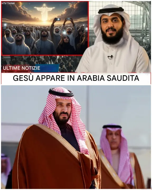 Cover Image for 🚨😱 Gesù sta apparendo in Arabia Saudita proprio ora a migliaia di persone! Testimonianza del Principe Ereditario Saudita ✝️🙏🔥🇸🇦