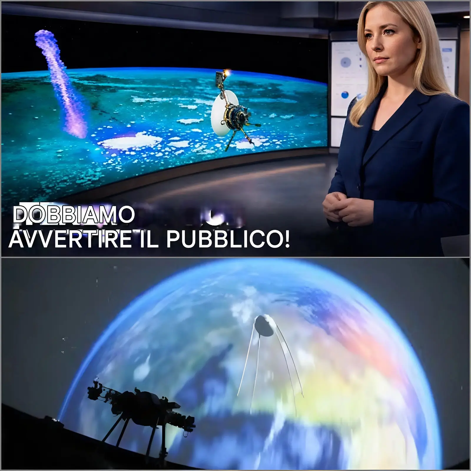 Cover Image for 😱 3 MINUTI FA: Voyager ha trovato una “parete” di 50.000 gradi al confine del Sistema Solare…👇👇