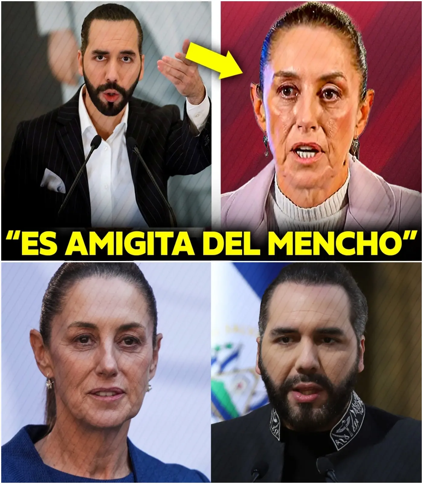 Cover Image for 🚨¡HISTÓRICO! El mensaje de Bukele que expone la verdad oculta de Sheinbaum y estremece a México