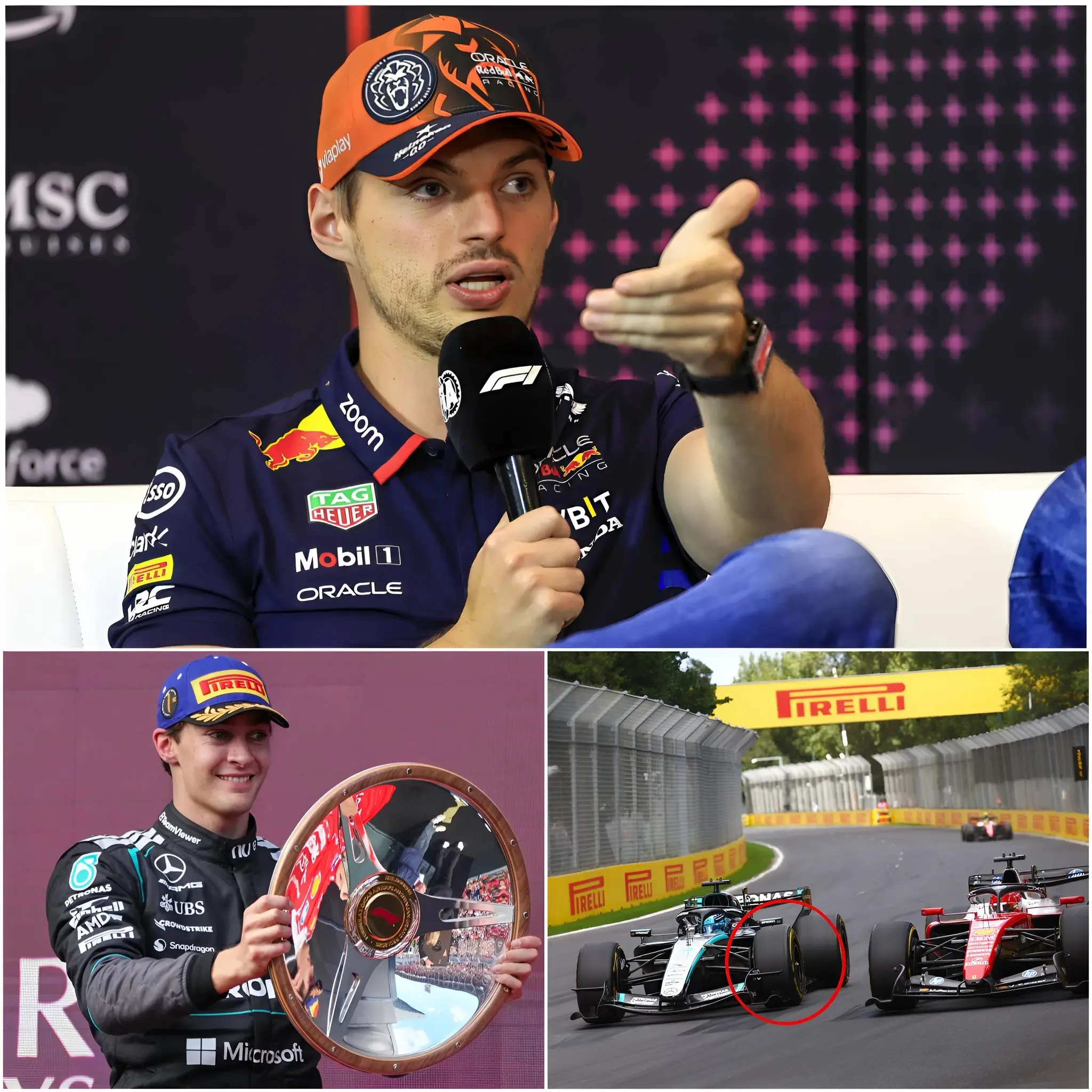 Cover Image for 🔴“IMBROGLIO” — Max Verstappen ha accusato George Russell di aver utilizzato una tecnologia ILLEGALE sulla sua auto al Gran Premio d’Australia