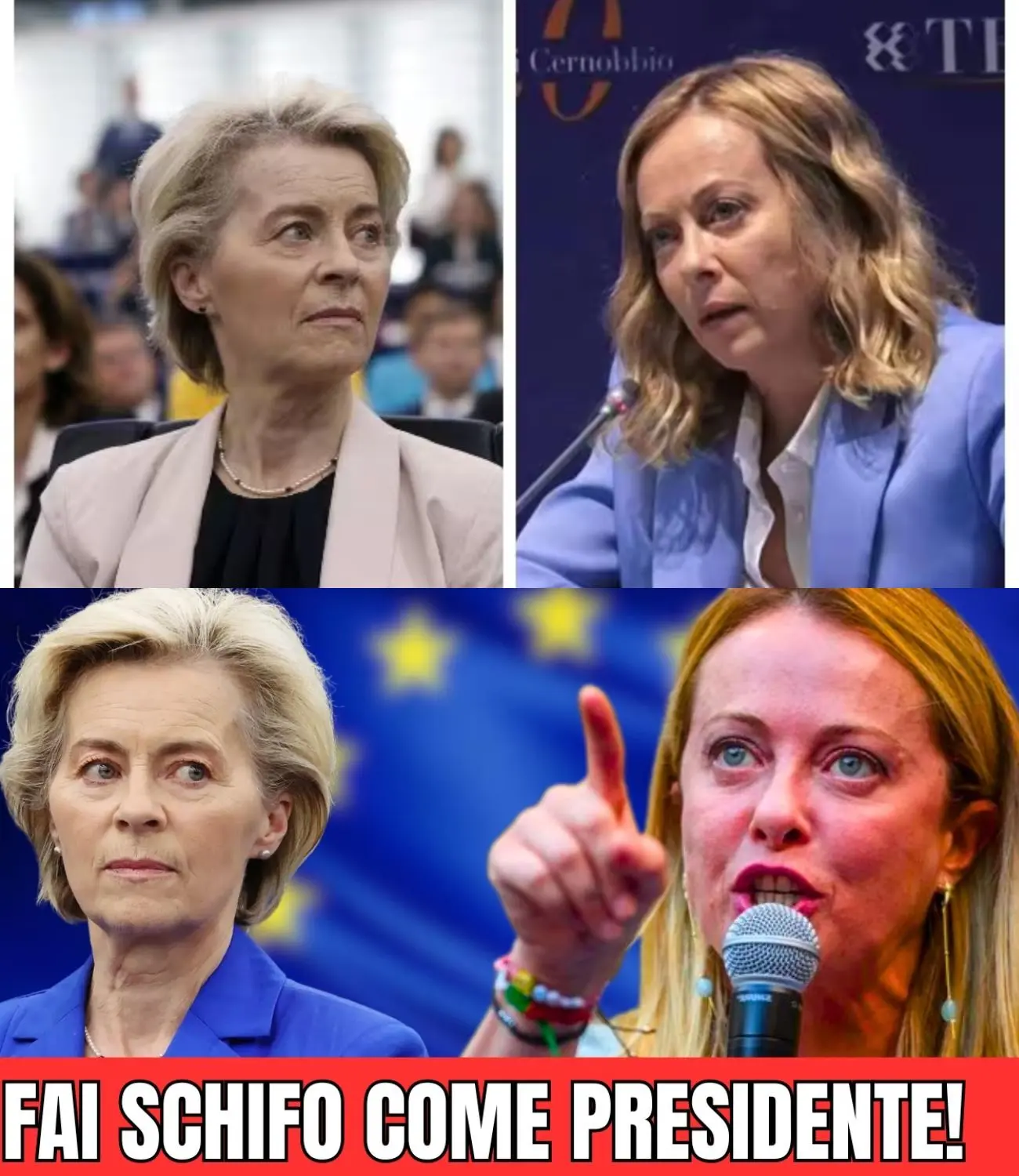 Cover Image for 🚨SCONTRO A BRUXELLES: GIORGIA MELONI SFIDA L’EUROPA SULLE NOMINE CHIAVE! SCOPRI I RETROSCENA