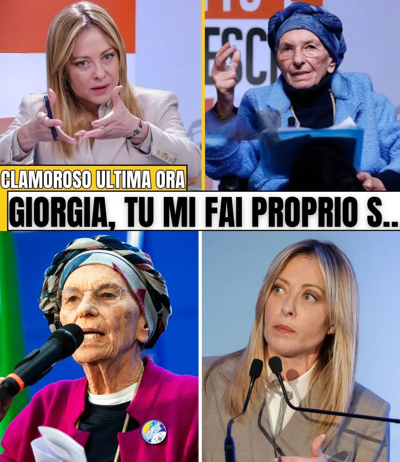 Cover Image for 🚨EMMA BONINO ATTACCA GIORGIA MELONI, MA LA RISPOSTA LA RIDUCE AL SILENZIO