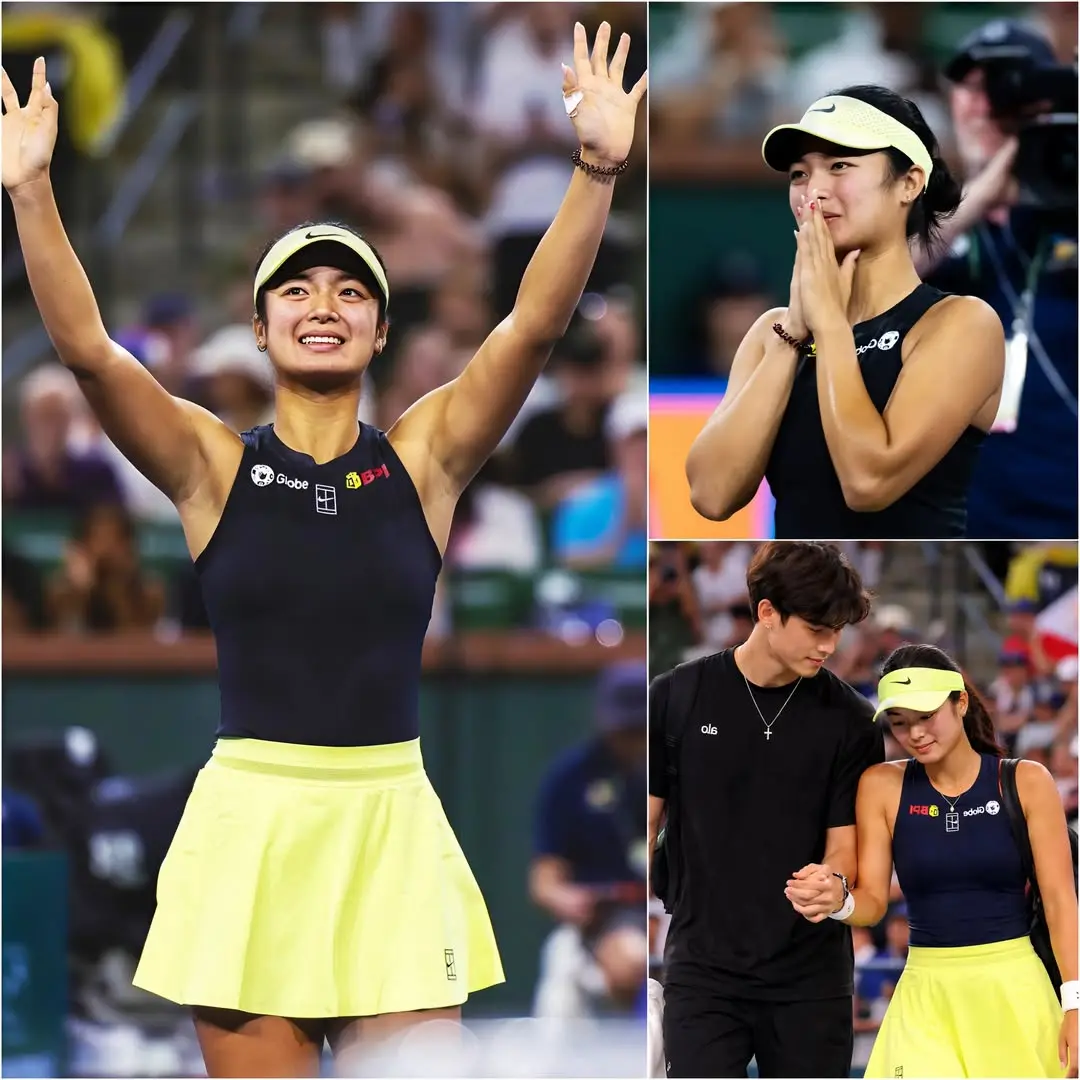 Cover Image for Immediately after the decisive match point from Linda Nosková at the 2026 Indian Wells Masters, the atmosphere on court suddenly fell silent for a few seconds. Alexandra Eala slowly walked toward the net. She tried to offer a polite smile while shaking her opponent’s hand, but her eyes were already red.