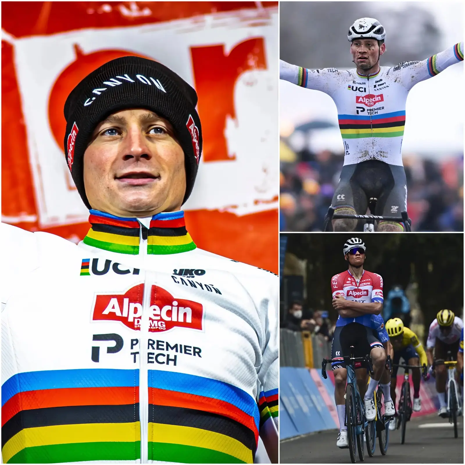 Cover Image for “IT WAS COMPLETE LUCK!” Mathieu Van der Poel accused of benefiting from the CHAOS at Tirreno–Adriatico. His 10-word response sparked a fierce debate in the cycling world over his controversial victory 👇👇