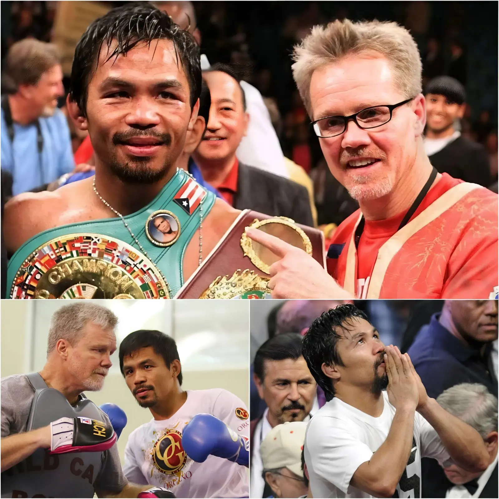 Cover Image for shorten it 💔 BAD NEWS: “HE IS DYING RIGHT IN FRONT OF ME…” Manny Pacquiao was reportedly seen breaking down in tears after witnessing the worsening health of legendary trainer Freddie Roach at the gym. According to witnesses, Roach had tried to appear strong, but moments later the situation turned alarming, leaving the entire team in shock and praying.