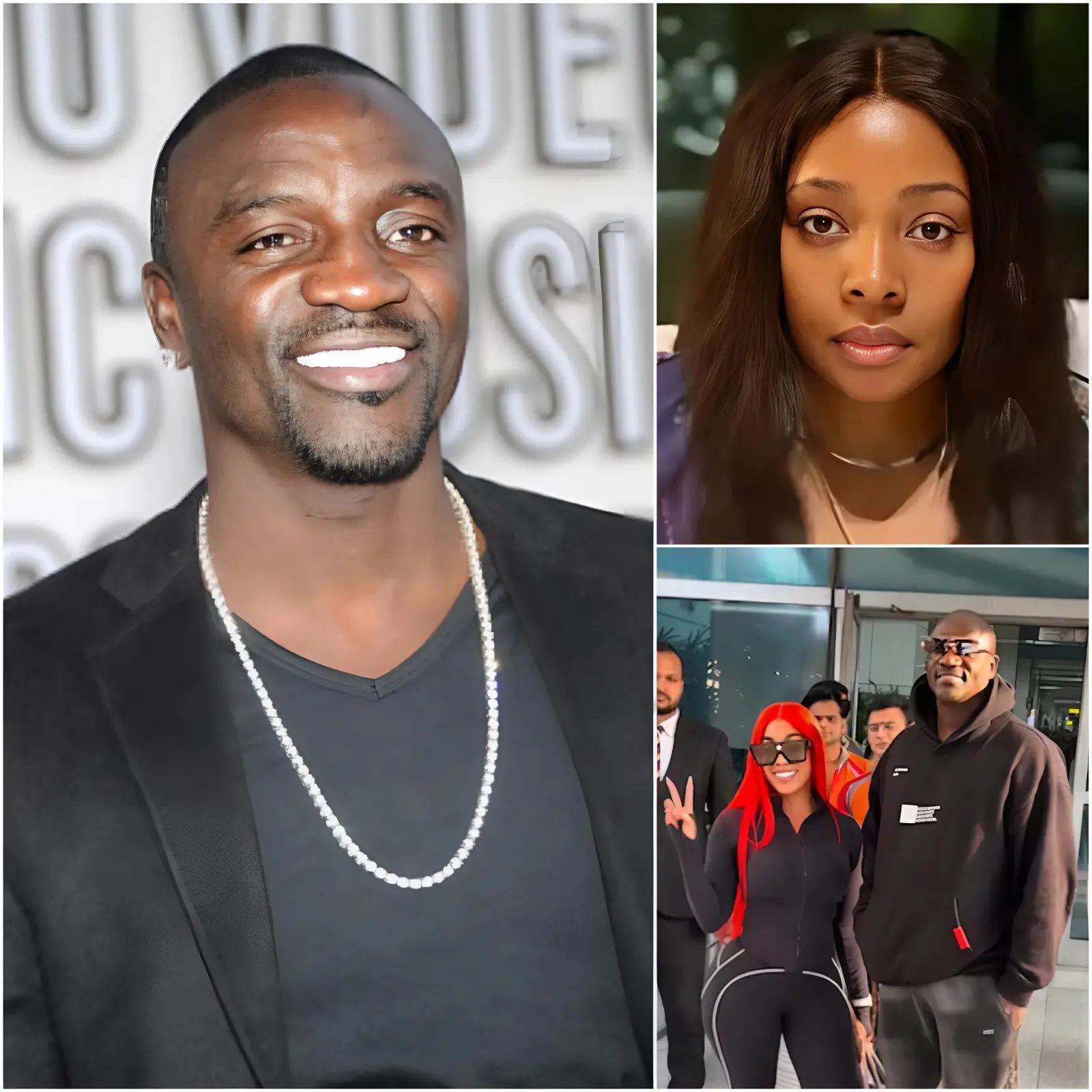 Cover Image for 🔴 “29 YEARS OF MARRIAGE… AND A $100,000 PLOT TWIST.” Akon’s wife is reportedly seeking $100 million in a divorce after nearly three decades together. However, legal filings claim only about $10,000 is listed under Akon’s name, sparking debate online about where his fortune really is.