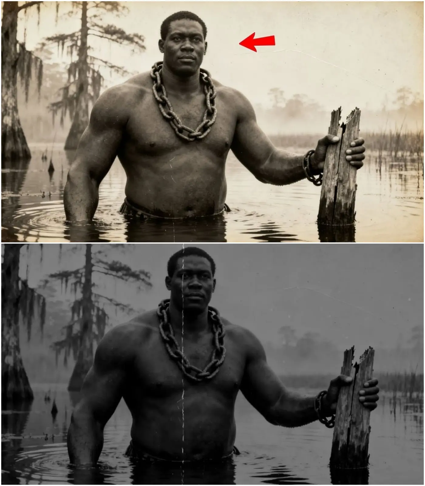 Cover Image for عملاق المسيسيبي: الرجل العبد الذي يبلغ طوله 2.13 متر والذي جعل أسياده يفرون مذعورين