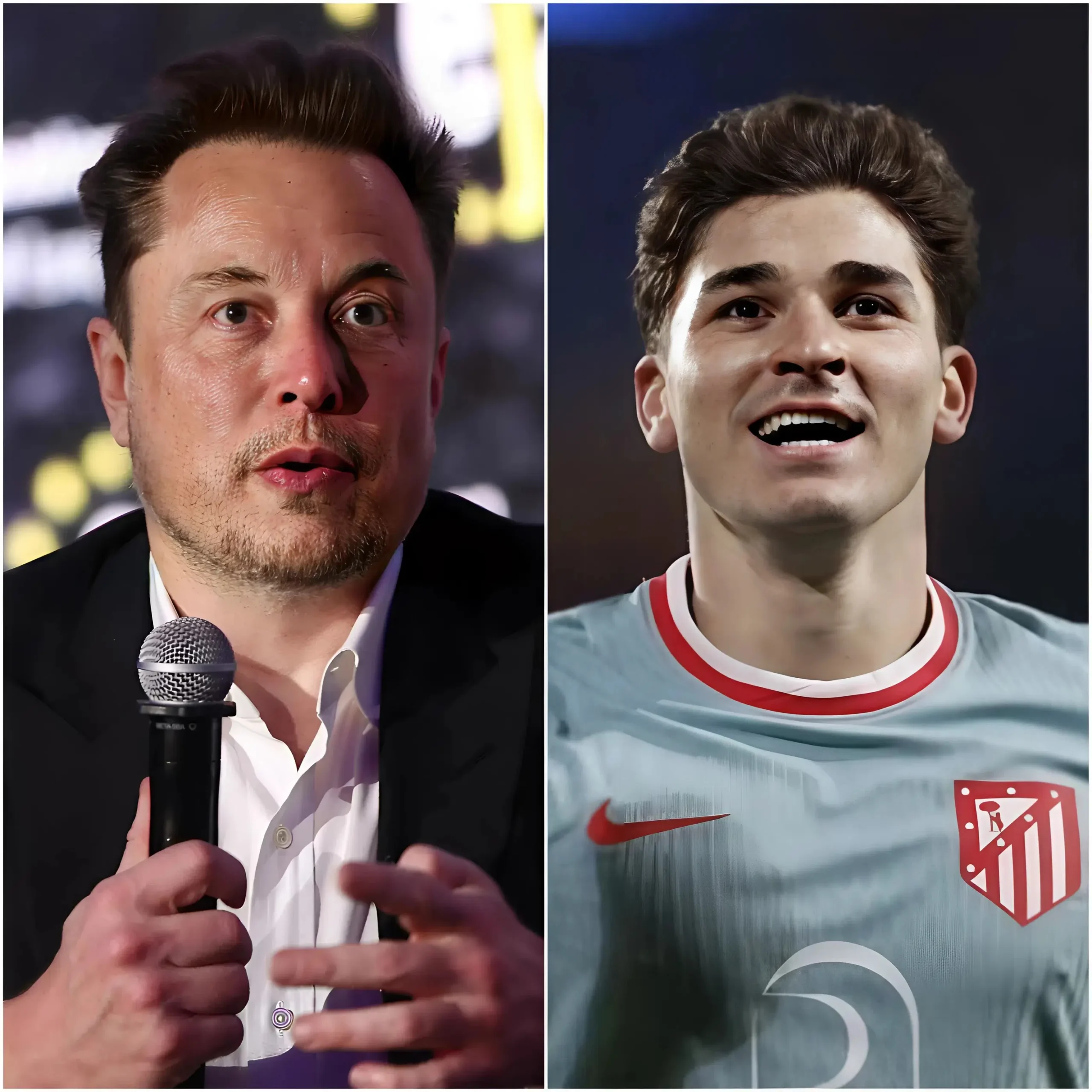 Cover Image for 🚨 ÚLTIMA HORA: Julián Álvarez ha sorprendido al mundo entero tras rechazar un acuerdo de patrocinio de 500 millones de dólares que, según informes, habría sido ofrecido por Elon Musk. “NUNCA SERÉ COMPRADO POR MULTIMILLONARIOS COMO TÚ; la verdad no está en venta — yo estoy con la gente. Compito con alegría y con el corazón, contra la codicia, la corrupción y la explotación.”