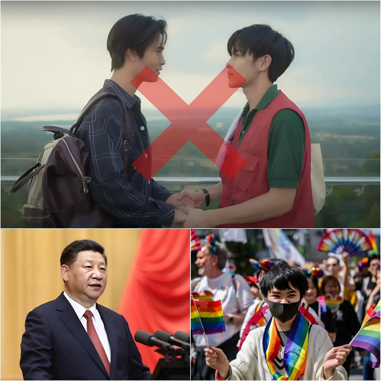 Cover Image for 🔴 “These stories can’t exist on screen.” China’s strict media rules are sparking debate as LGBTQ+ characters and same-sex storylines are increasingly censored from TV and streaming platforms. Broadcasters are pushed to promote “traditional values” — and one recent case is raising new questions. 👇👇
