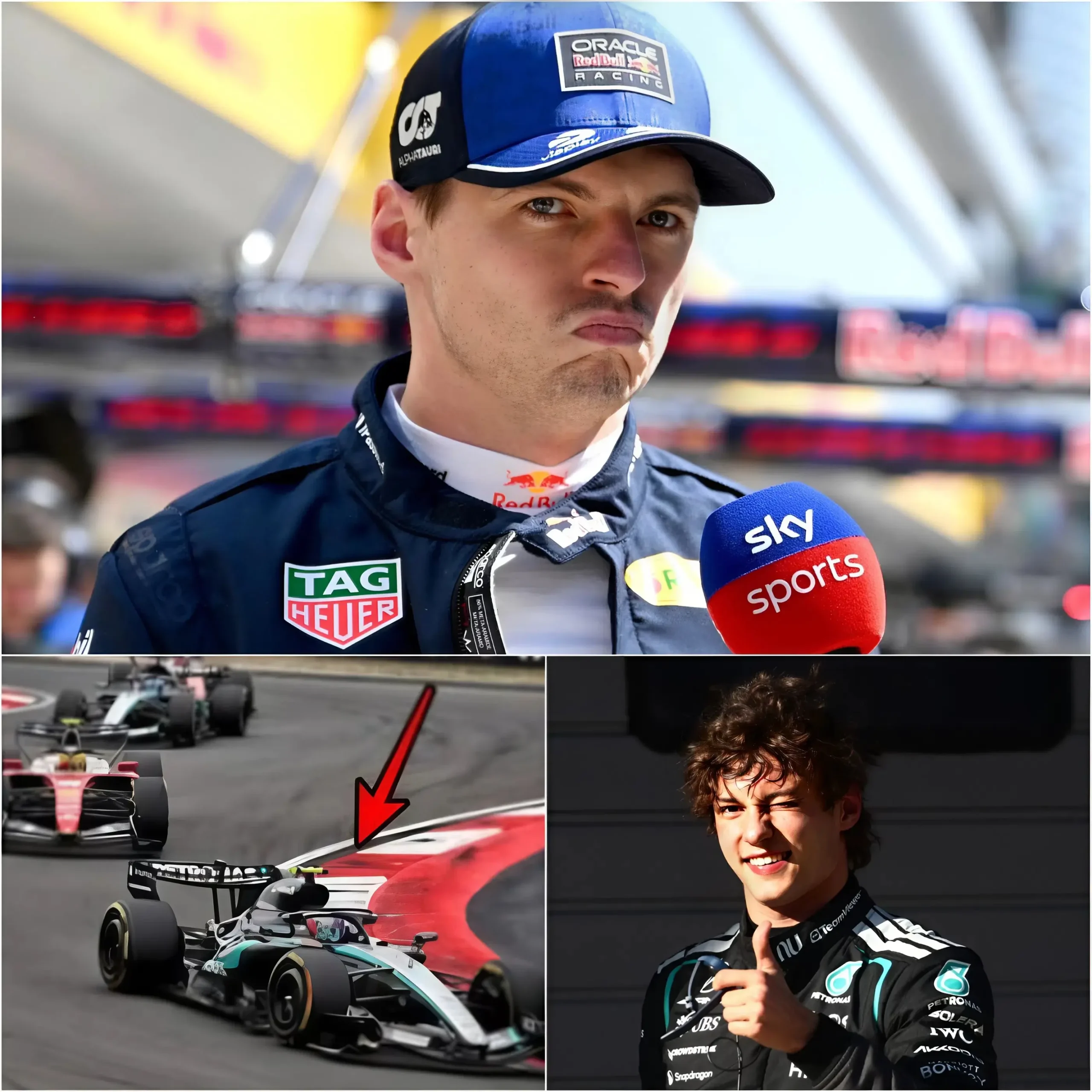 Cover Image for 🔴”VALSSPELEN?” — Max Verstappen beschuldigt Kimi Antonelli van ILLEGALE technologie tijdens de Grand Prix van China, waarna de Fédération Internationale de l’Automobile een spoedonderzoek is gestart…👇