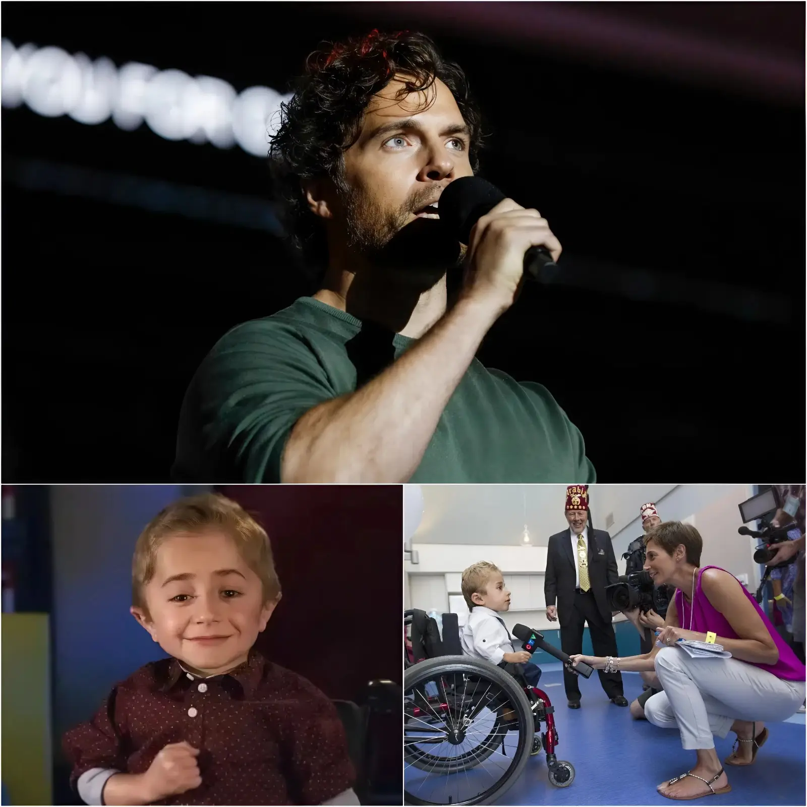 Cover Image for 🔴 “I’ve been praying for him.” Henry Cavill shared an emotional message asking fans to keep Kaleb in their thoughts — a young boy living with osteogenesis imperfecta who has endured more than 200 fractures since birth. His story is now touching hearts worldwide. 👇👇