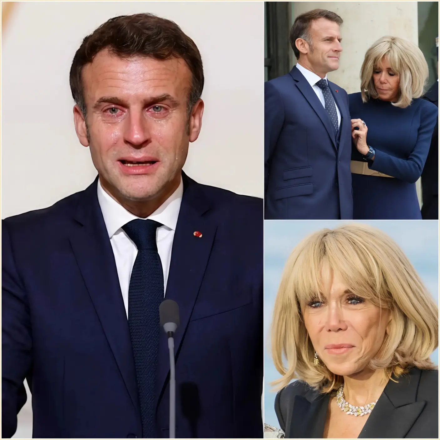 Cover Image for TRISTE NOUVELLE 😢 Il y a à peine 30 minutes, lors de la Conférence de Paris, Emmanuel Macron a surpris ses fans en annonçant que son épouse, Brigitte Macron, était actuellement… Lire l’article complet ci-dessous 👇