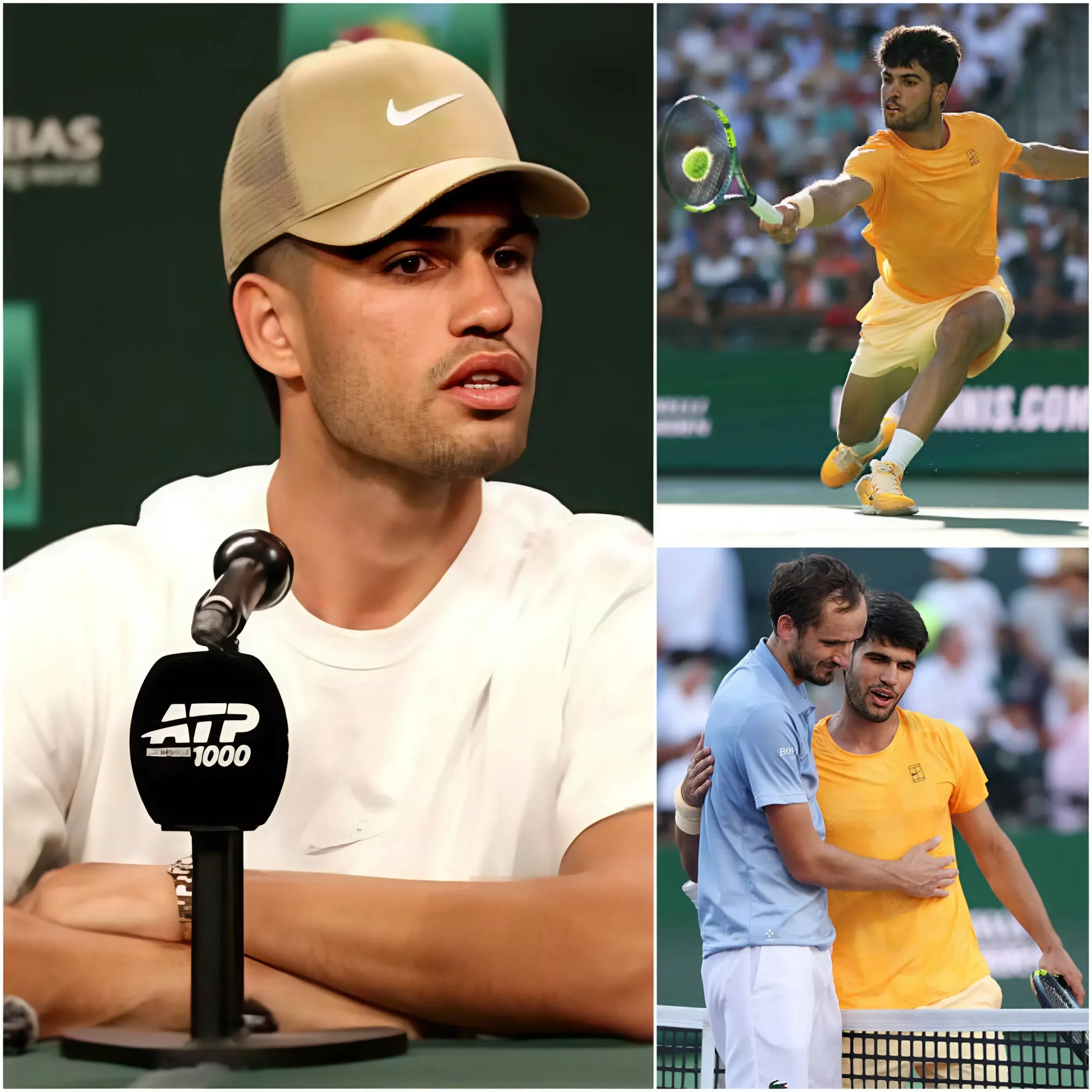 Cover Image for 🔴SHOCK: Carlos Alcaraz’s confession after loss to Medvedev shocks fans