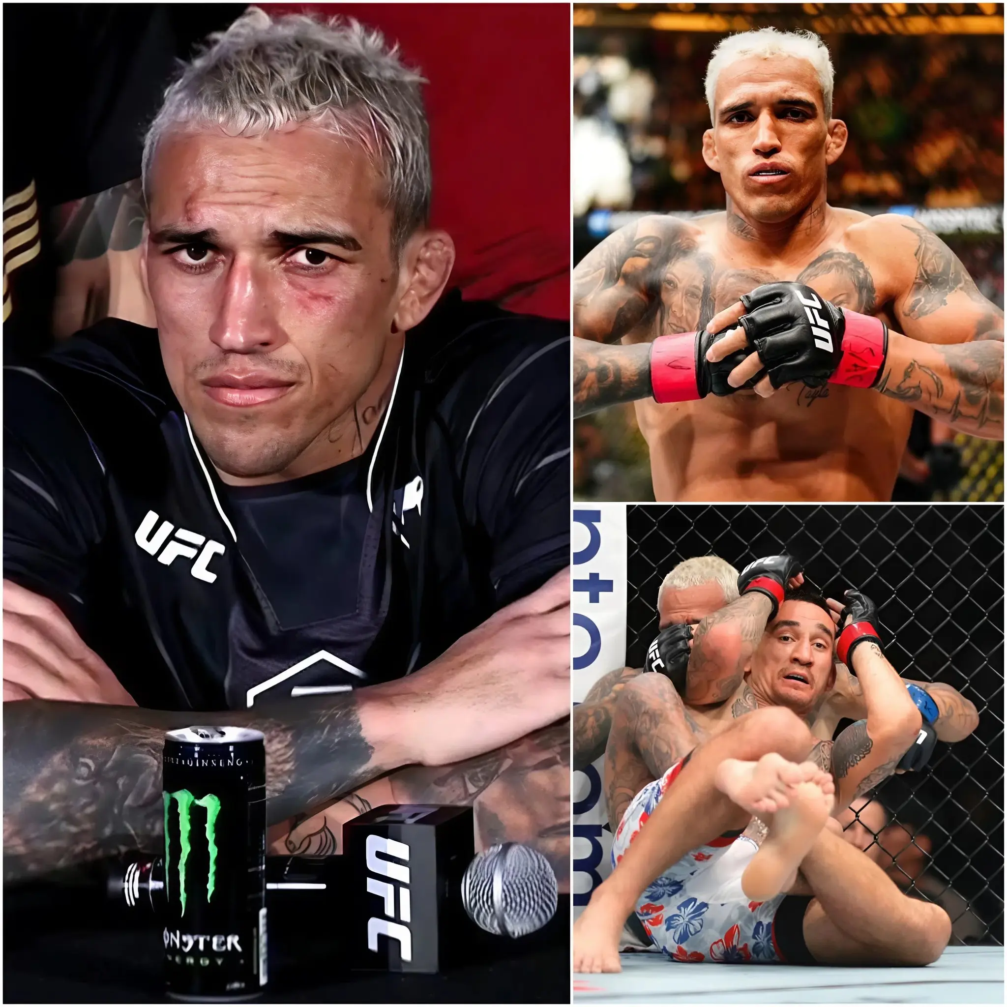 Cover Image for 🚨 “I will not tolerate despicable people — and I will certainly not accept baseless slander.” That was the firm statement from Charles Oliveira after he publicly confirmed that he is preparing legal action to sue Max Holloway over cheating accusations that he says are completely fabricated and unsupported by any evidence following UFC 326.