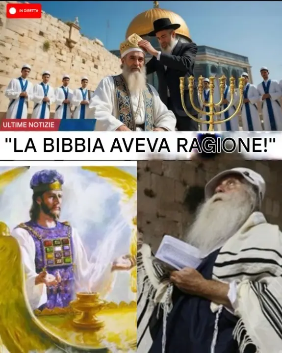 Cover Image for IL SOMMO SACERDOTE DI ISRAELE È PRONTO… 🚨 LA PROFEZIA DI DANIELE SUGLI ULTIMI TEMPI È INIZIATA! 🔥