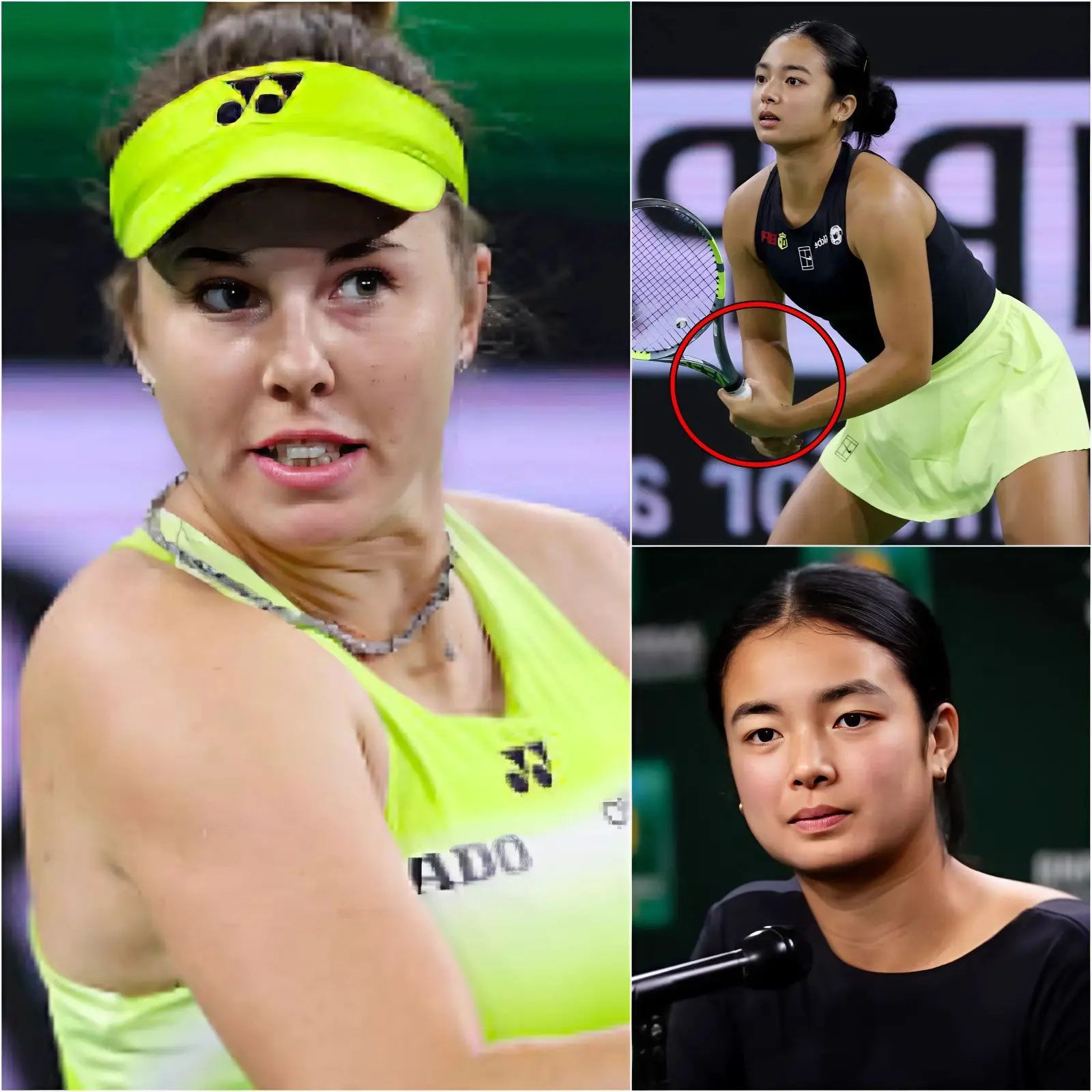 Cover Image for “EVERYONE SAW IT — DON’T PRETEND NOT TO SEE IT!” 🔴 Linda Nosková has shaken the tennis world by publicly attacking the growing scandal surrounding Alexandra Eala at the 2026 Indian Wells tournament, revealing that what Linda Nosková initially called “Cheating” may be far more serious than anyone imagined