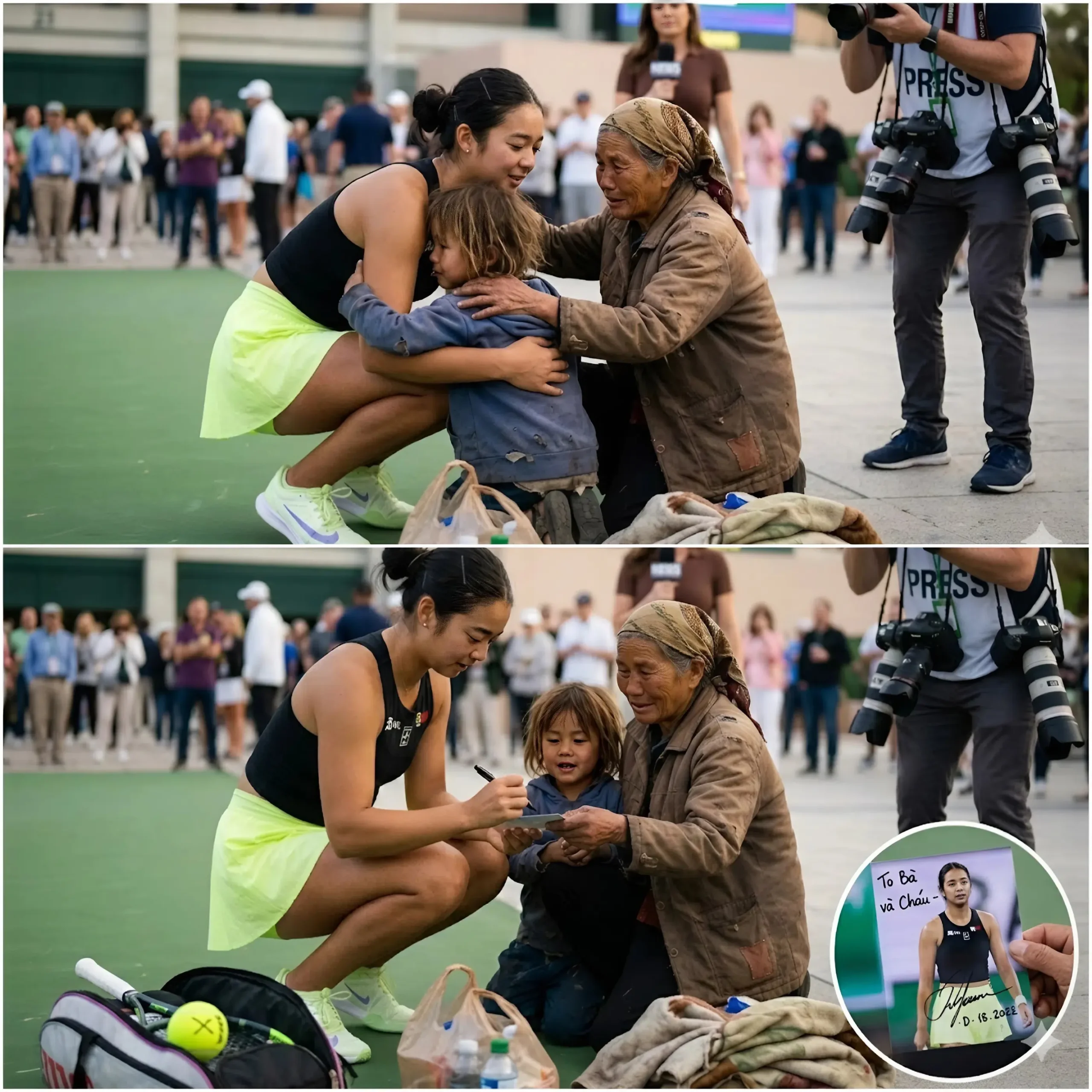 Cover Image for “THANK YOU” – Alex Eala leaves everyone speechless with a humane act outside the tournament gate