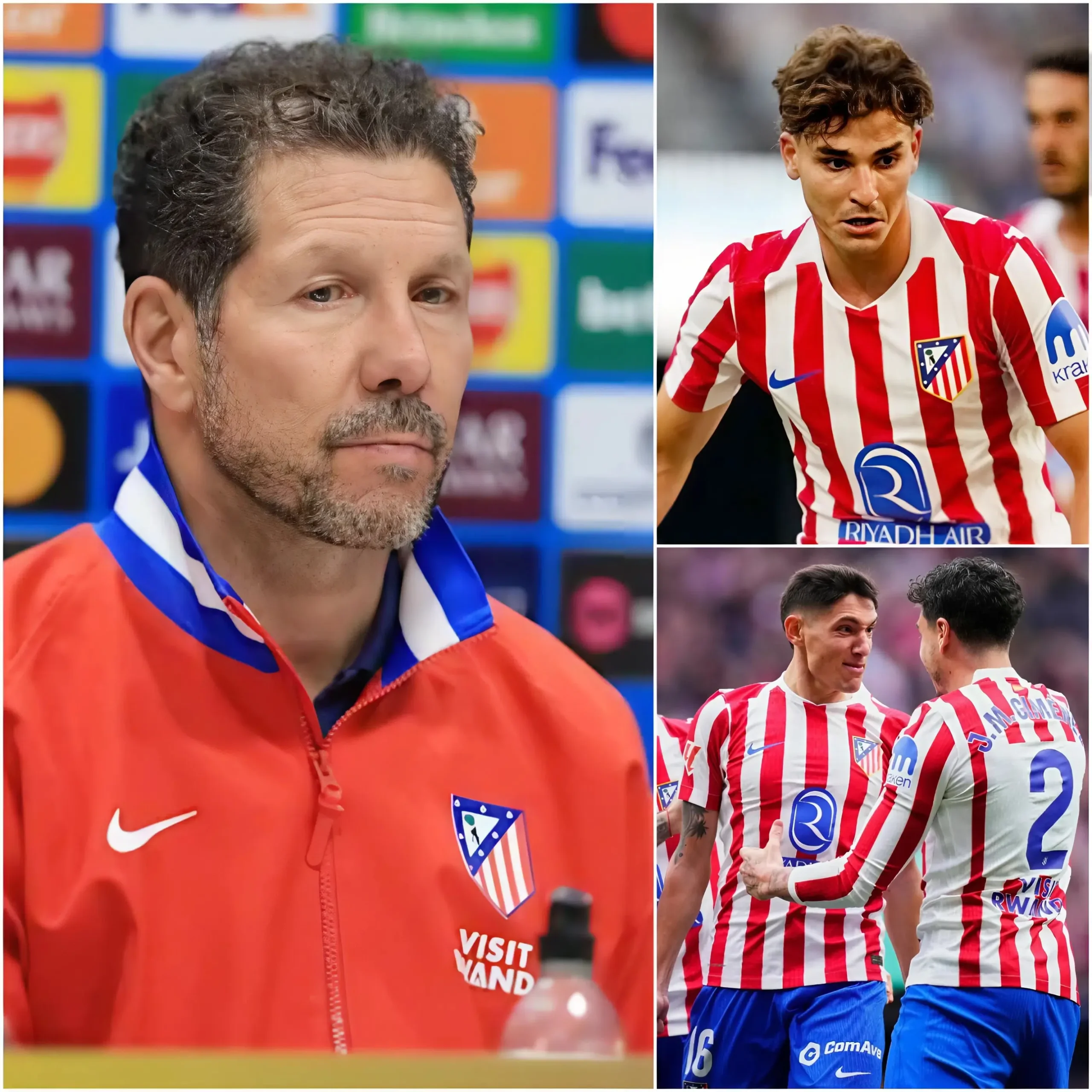 Cover Image for El entrenador Diego Simeone ha anunciado la lista de jugadores que viajarán mañana al estadio del Tottenham Hotspur para los octavos de final de la Champions League. 3 NOMBRES inesperados aparecen por sorpresa en el once titular, acompañados de una ausencia IMPORTANTE que tiene a los aficionados del Atlético extremadamente preocupados…👇👇