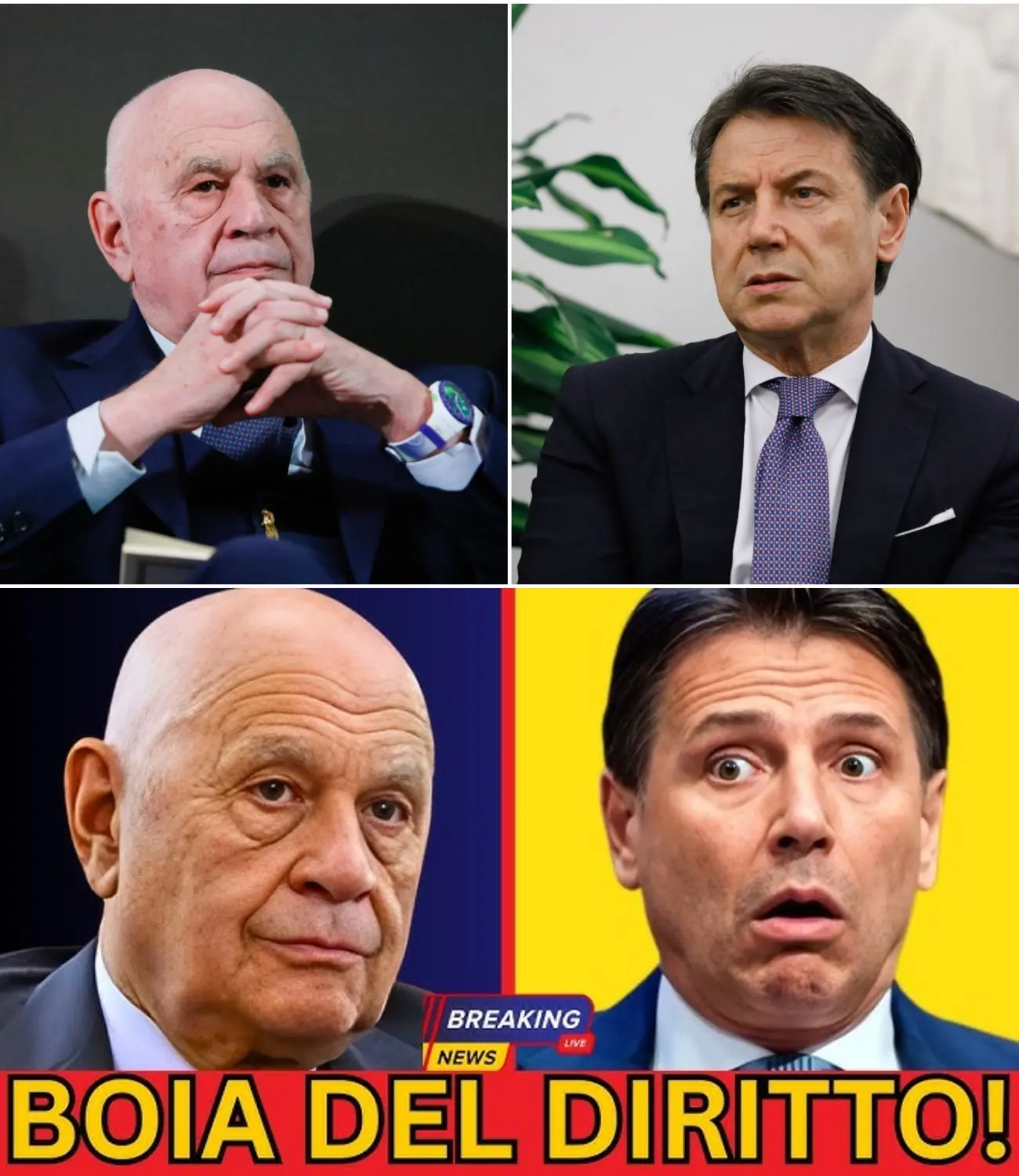 Cover Image for 🚨NORDIO UMILIA CONTE IN AULA: SIETE I BOIA DEL DIRITTO, VERGOGNATEVI!