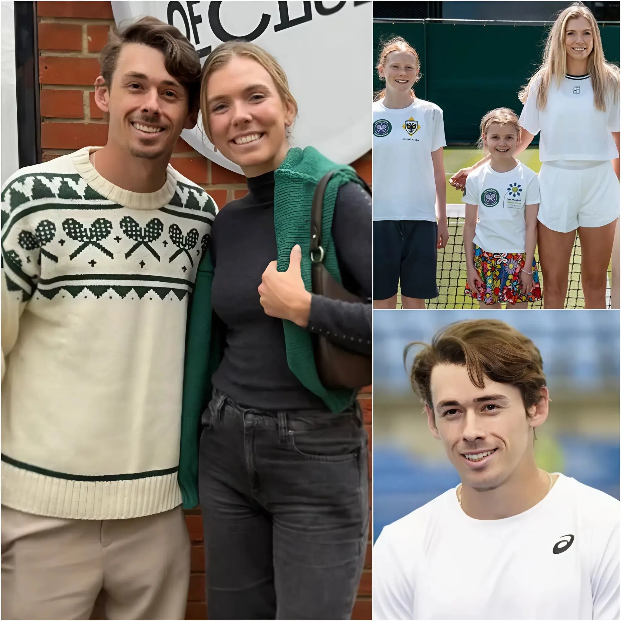 Cover Image for 💖 TOUCHING ACT: Alex de Minaur and his fiancée Katie Boulter quietly paid off around €250,000 in debts for textbooks and school supplies for 80 rural schools across Australia.