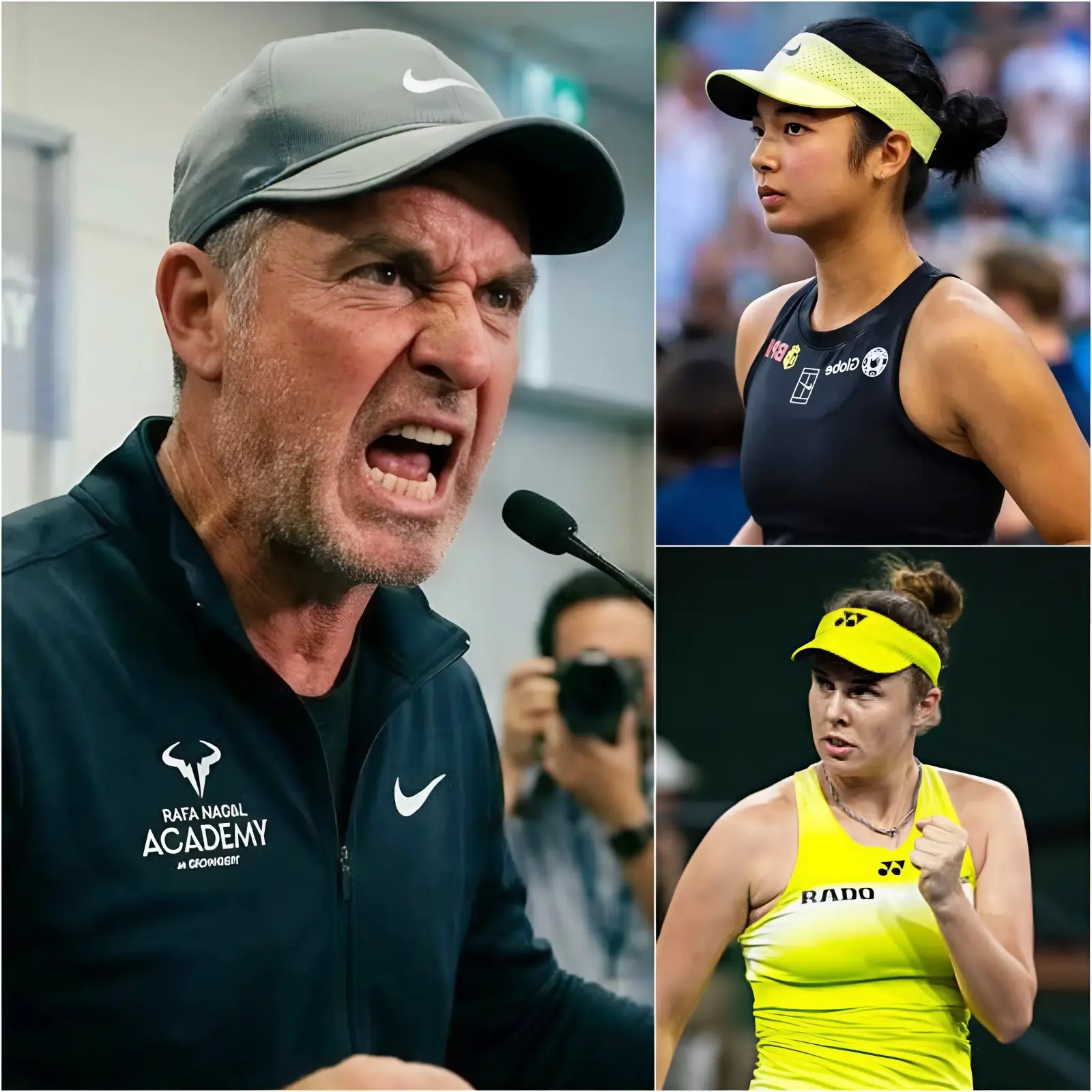 Cover Image for 🚨 15 MINUTES AGO: Alexandra Eala’s coach, Joan Bosch, unexpectedly submitted a formal request to the WTA Commissioner, proposing a special dopi*g test for Linda Nosková immediately after their intense match.