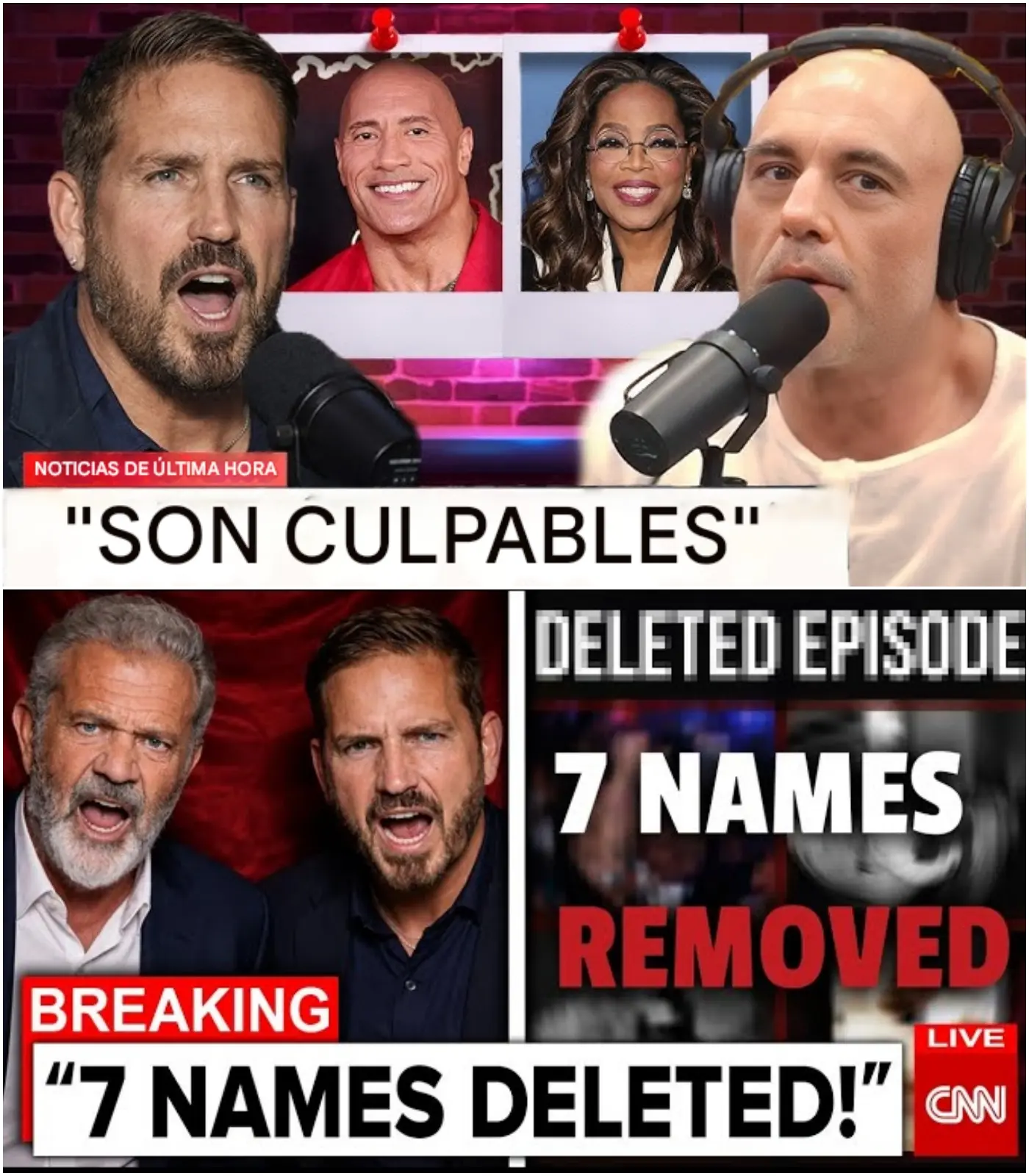 Cover Image for ¡MEL GIBSON Y JIM CAVIEZEL DESTAPAN A TODOS LOS FAMOSOS VINCULADOS A LOS ARCHIVOS DE EPSTEIN EN UNA IMPACTANTE EXPOSICIÓN DE 30 MINUTOS!