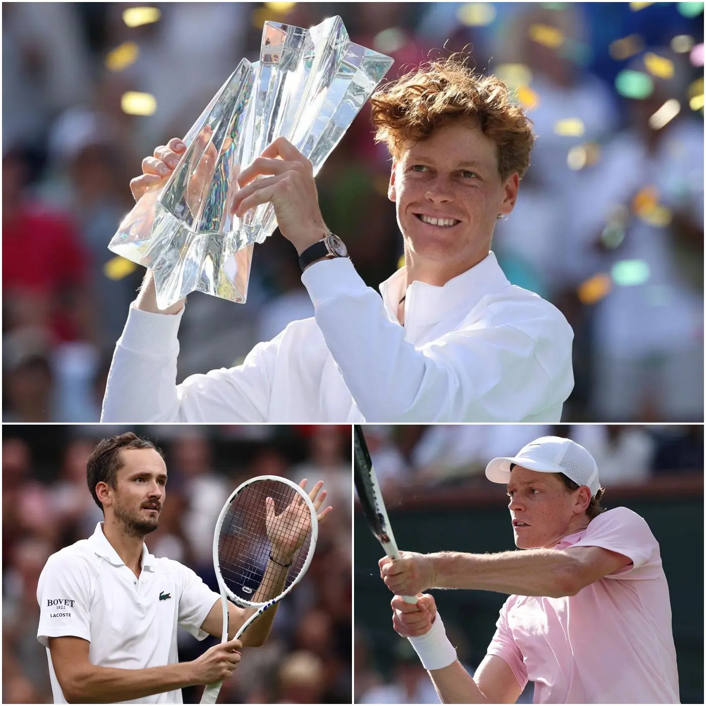 Cover Image for Jannik Sinner ha completato un percorso estenuante battendo Daniil Medvedev in finale, diventando il più giovane tennista a vincere tutti i grandi tornei su cemento. Ha superato traguardi di Federer e Djokovic e scatenato shock globale nel mondo del tennis per un nuovo impero in arrivo.