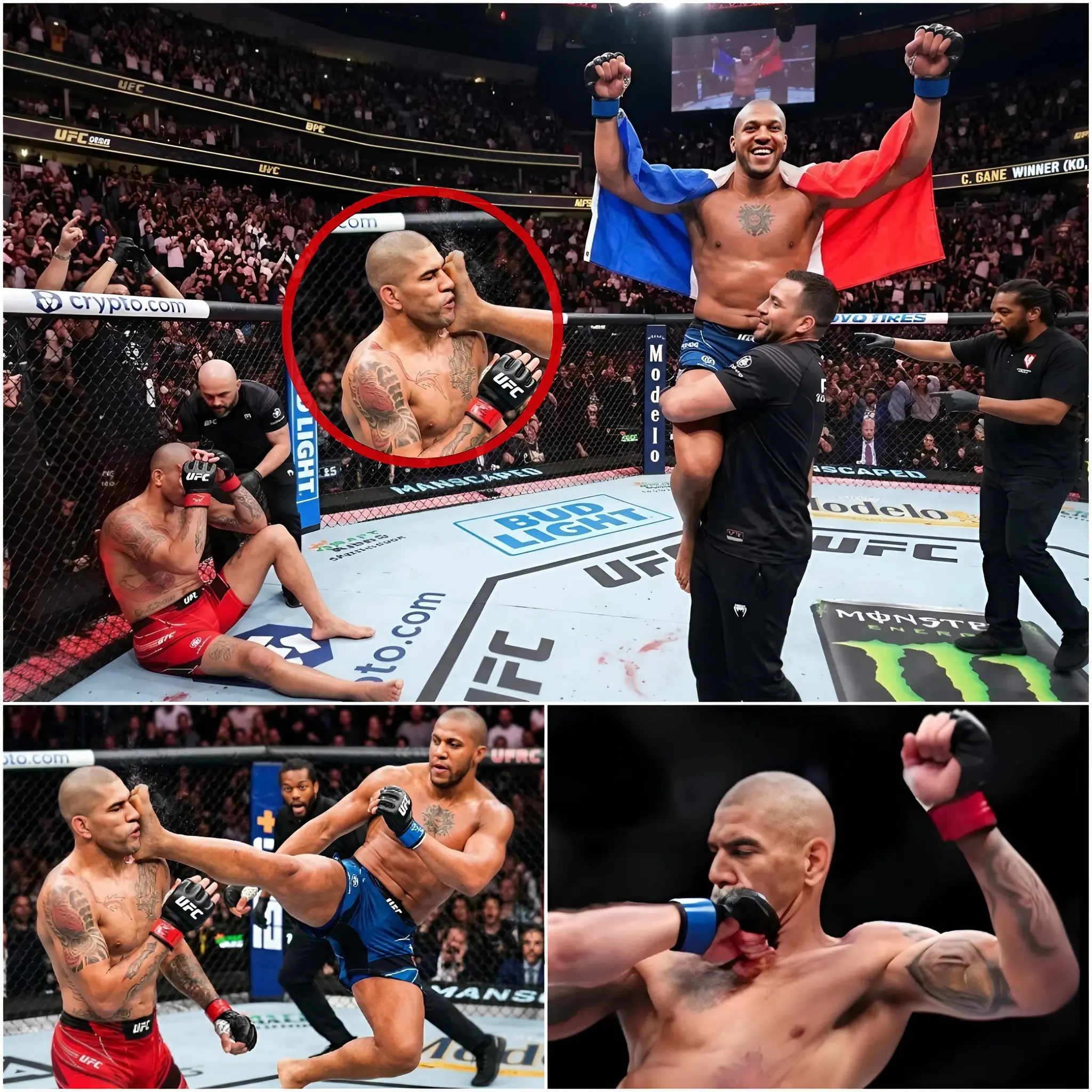 Cover Image for 🚨“The Titan Has Awakened…” — Ciryl Gane Delivers a Brutal Head Kick Knockout in Just 3 Minutes That Leaves Alex Pereira Motionless in the Octagon👇👇👇