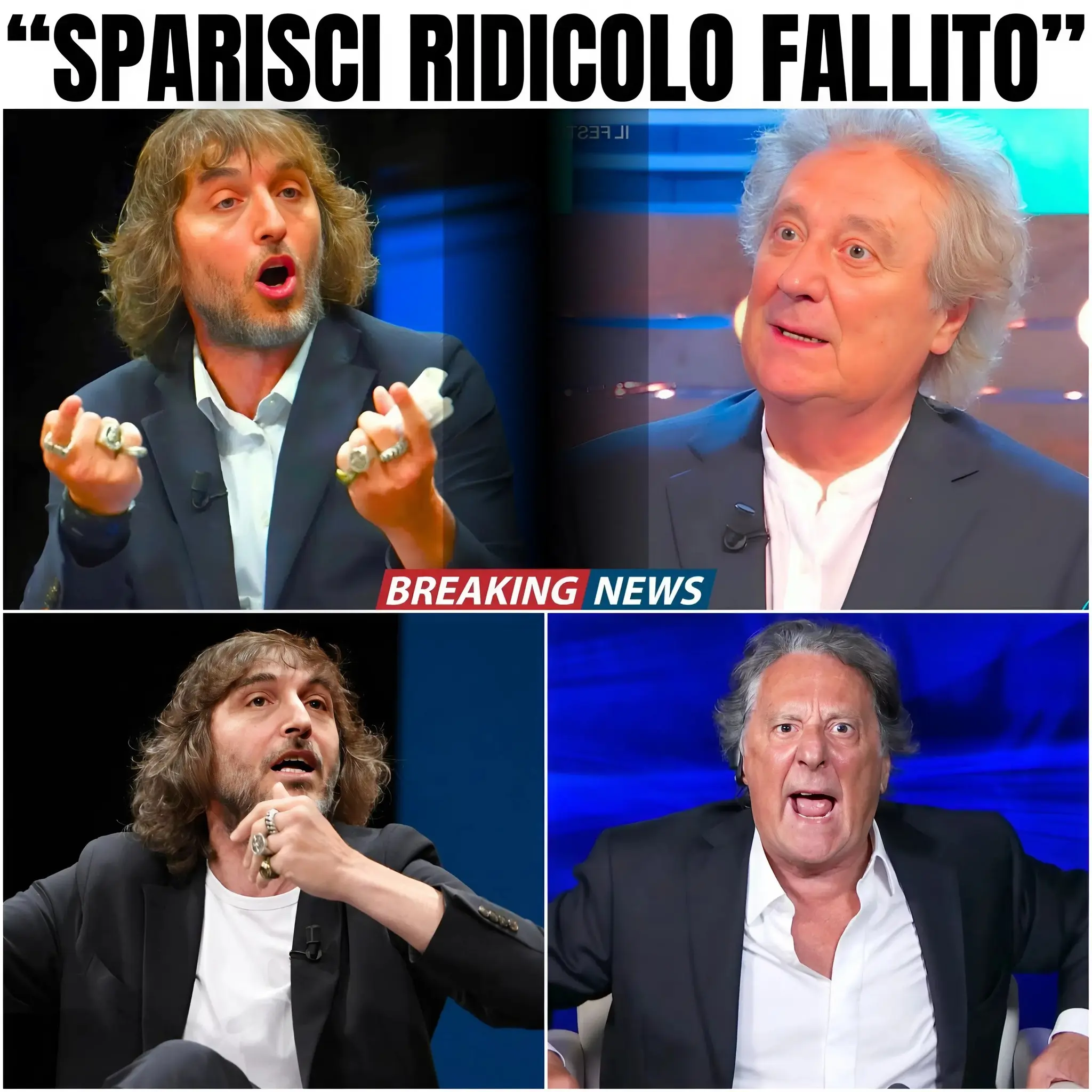 Cover Image for Lite FURIBONDA in Diretta: Cruciani UMILIA Iacchetti! Pubblico SOTTO SHOCK!