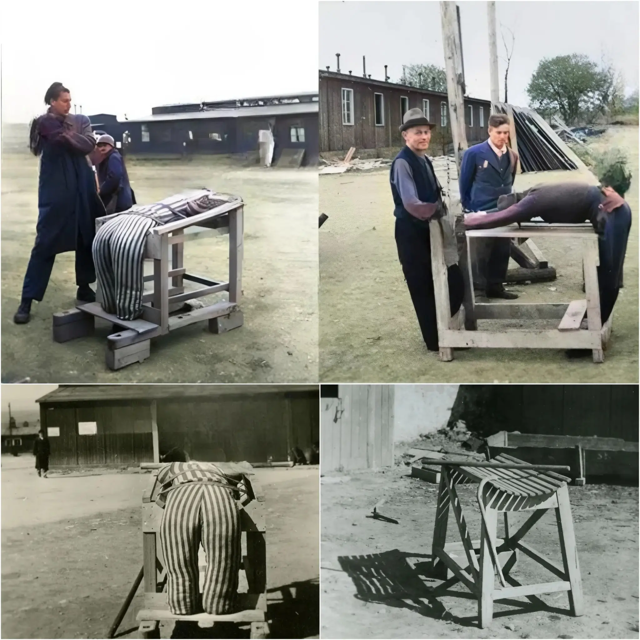 Cover Image for Come i soldati delle SS torturavano i prigionieri con la “Capra di Auschwitz”: il design scioccante e l’impiego della “Capra” di Auschwitz — che la resero il metodo di tortura più diffuso e umiliante della Seconda Guerra Mondiale (AVVERTENZA: CONTENUTO SENSIBILE RIGUARDANTE ATROCITÀ NEI CAMPI DI CONCENTRAMENTO).