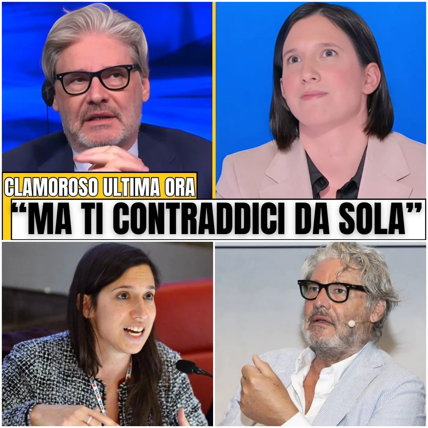 Cover Image for 😱DEL DEBBIO INCASTRA ELLY SCHLEIN E LA RIDICOLIZZA, LEI FA FACCE S…